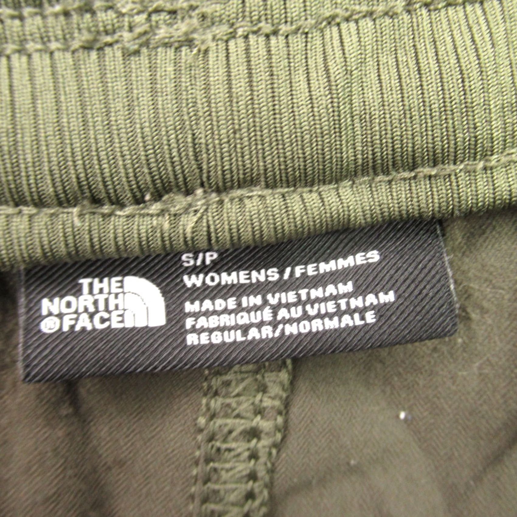 The North Face The North Face Pants Womens Small Straight Leg Pockets Green Chino Drawstring Size 28" / US 6 / IT 42 - 3 Thumbnail