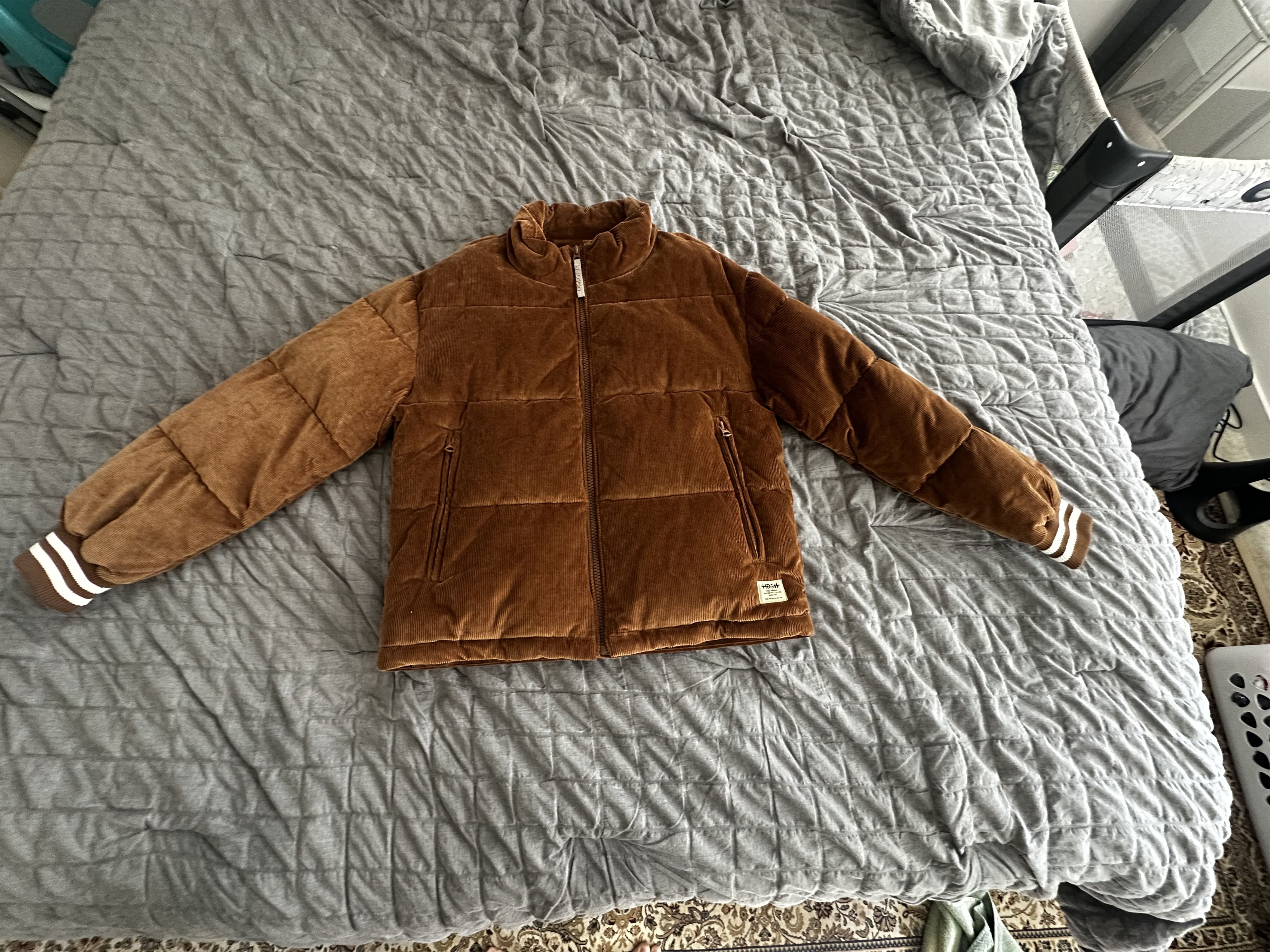 Hudson Hudson Corduroy Puffer Jacket Size US M / EU 48-50 / 2 - 2 Thumbnail