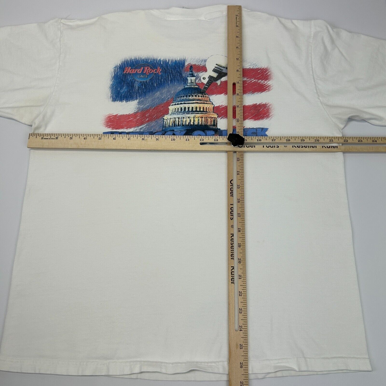 Hard Rock Cafe Vintage 90s Hard Rock Cafe Washington DC T Shirt L Large Size US L / EU 52-54 / 3 - 15 Thumbnail
