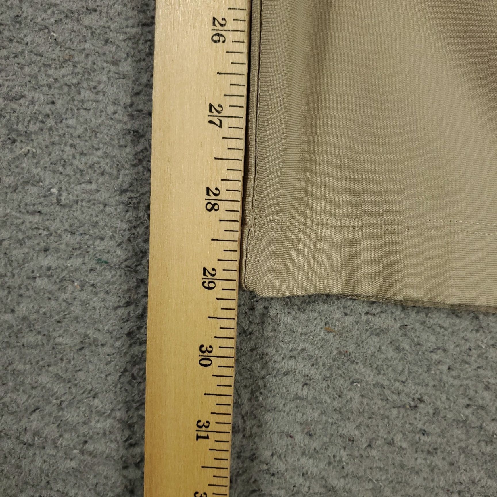 Lululemon Lululemon Pants Mens 34x29 Beige Commission Slash Pockets Chino Trousers - Flat Front, Regular Fit, Polyester, Machine Washable, Slash Pocket, Beig e? Size US 34 / EU 50 - 7 Thumbnail
