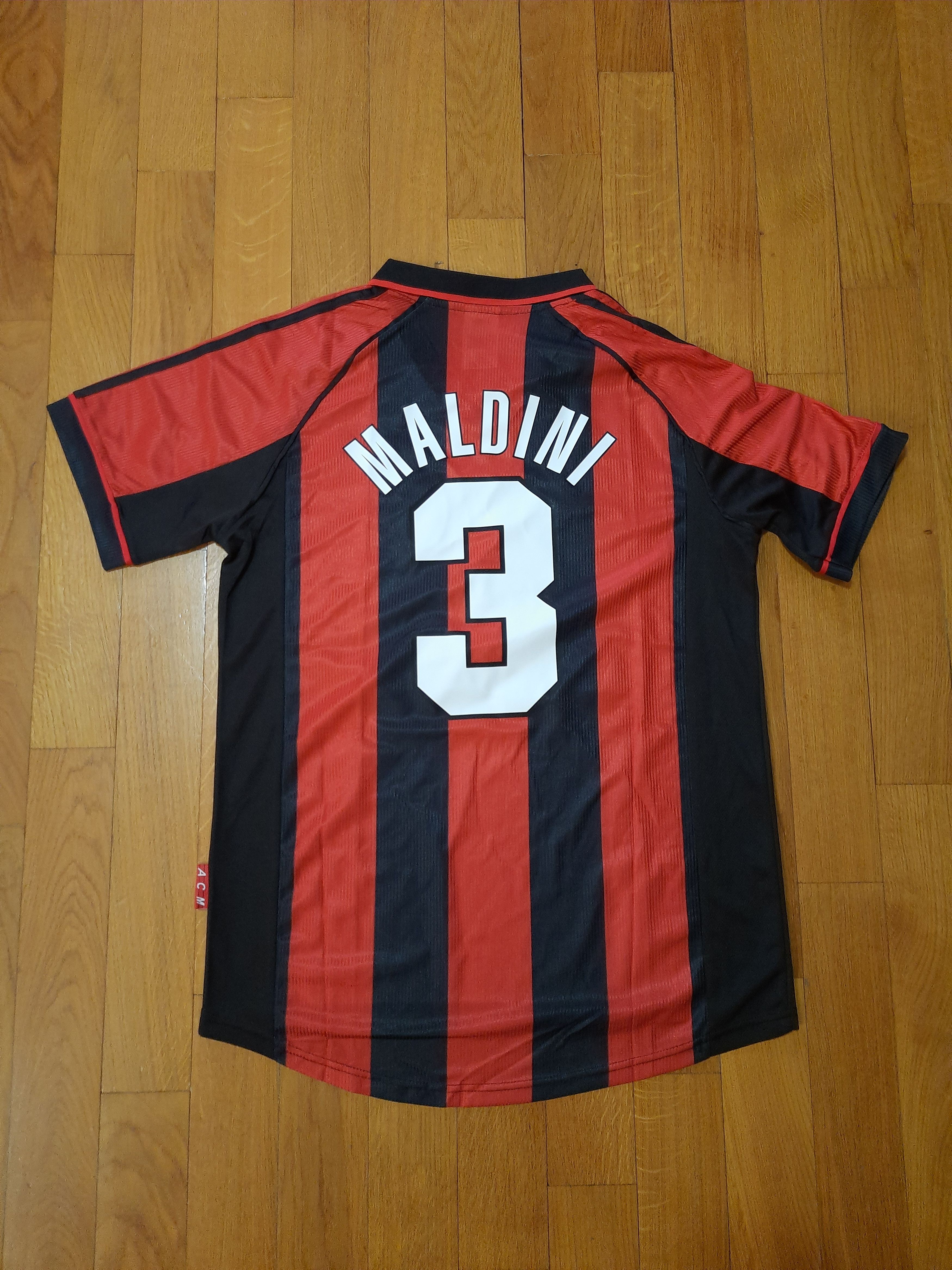 Other Paolo Maldini A. C. Milan Rossoneri Football Tee Size US L / EU 52-54 / 3 - 1 Thumbnail