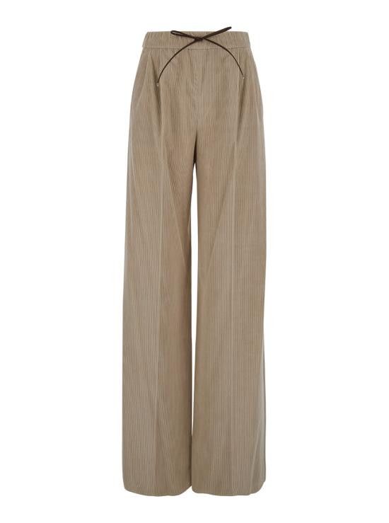Max Mara MAX MARA Women Straight Pants 2421136171600001 Beige Size 30" / US 8 / IT 44 - 1 Thumbnail