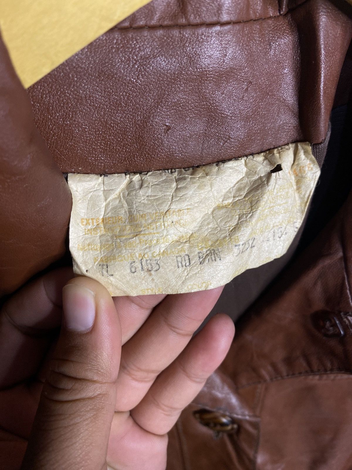 Vintage 60’s vintage leather coats tranch made in canada Size S / US 4 / IT 40 - 3 Thumbnail