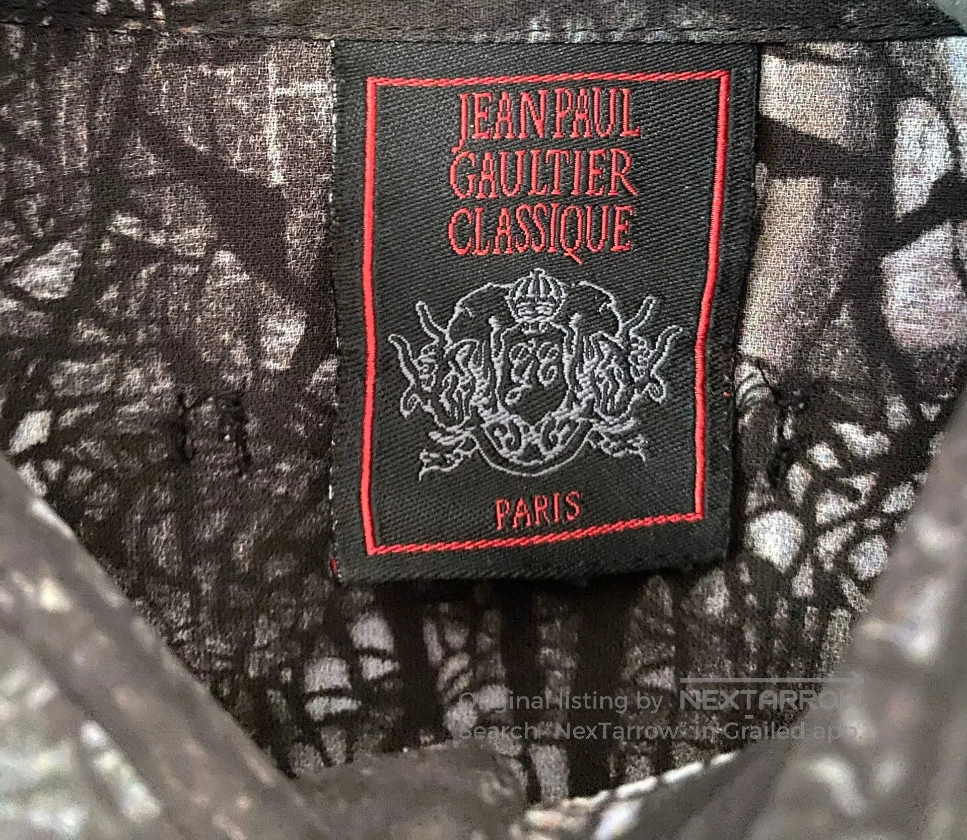 Jean Paul Gaultier 1980s Jean Paul Gaultier Angel Print Shirt. Size US XXS / EU 40 - 4 Thumbnail