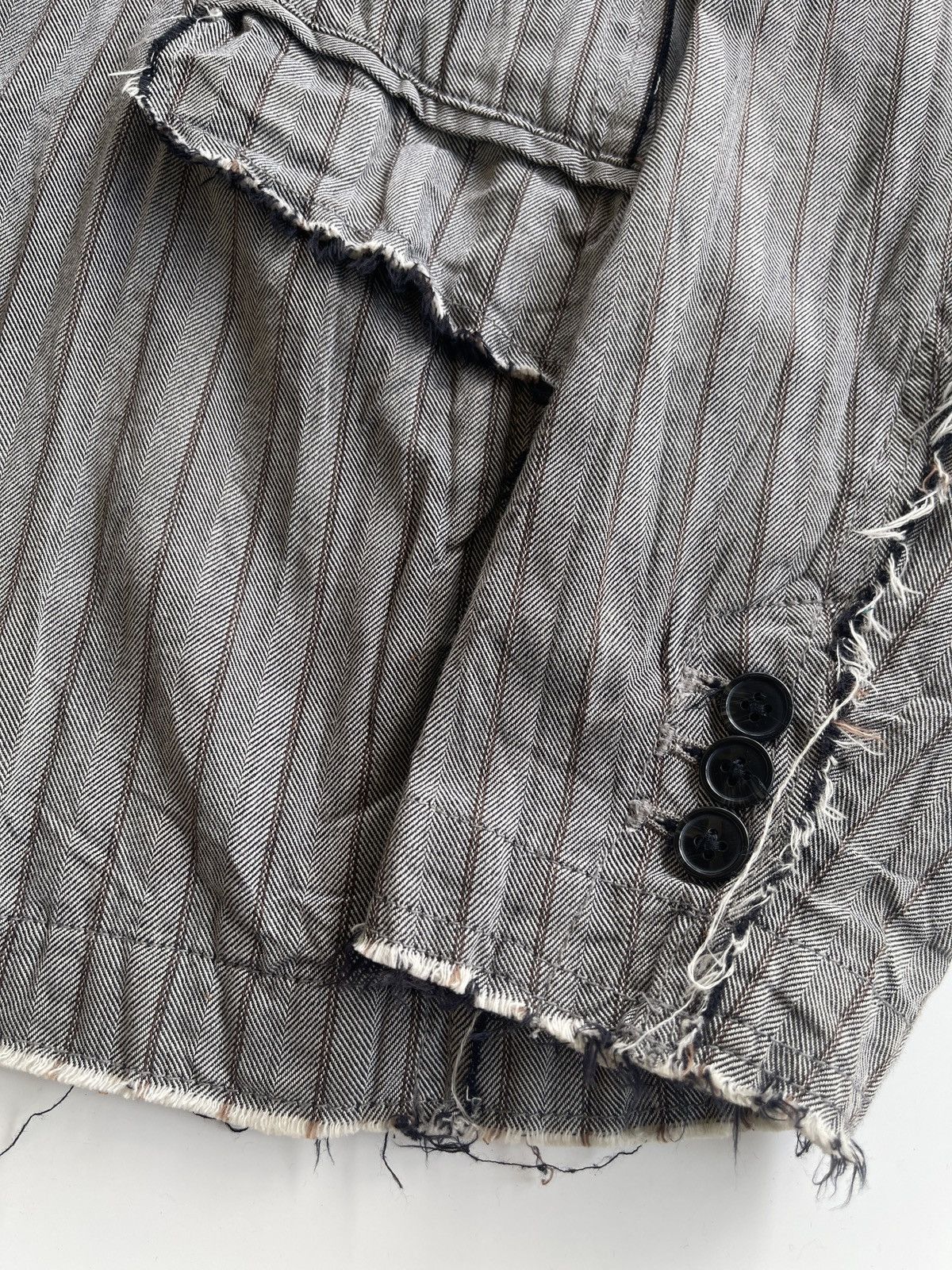 Japanese Brand × Vintage Japanese Splendid Satisfaction Unfinished Distressed Design Size US M / EU 48-50 / 2 - 12 Thumbnail