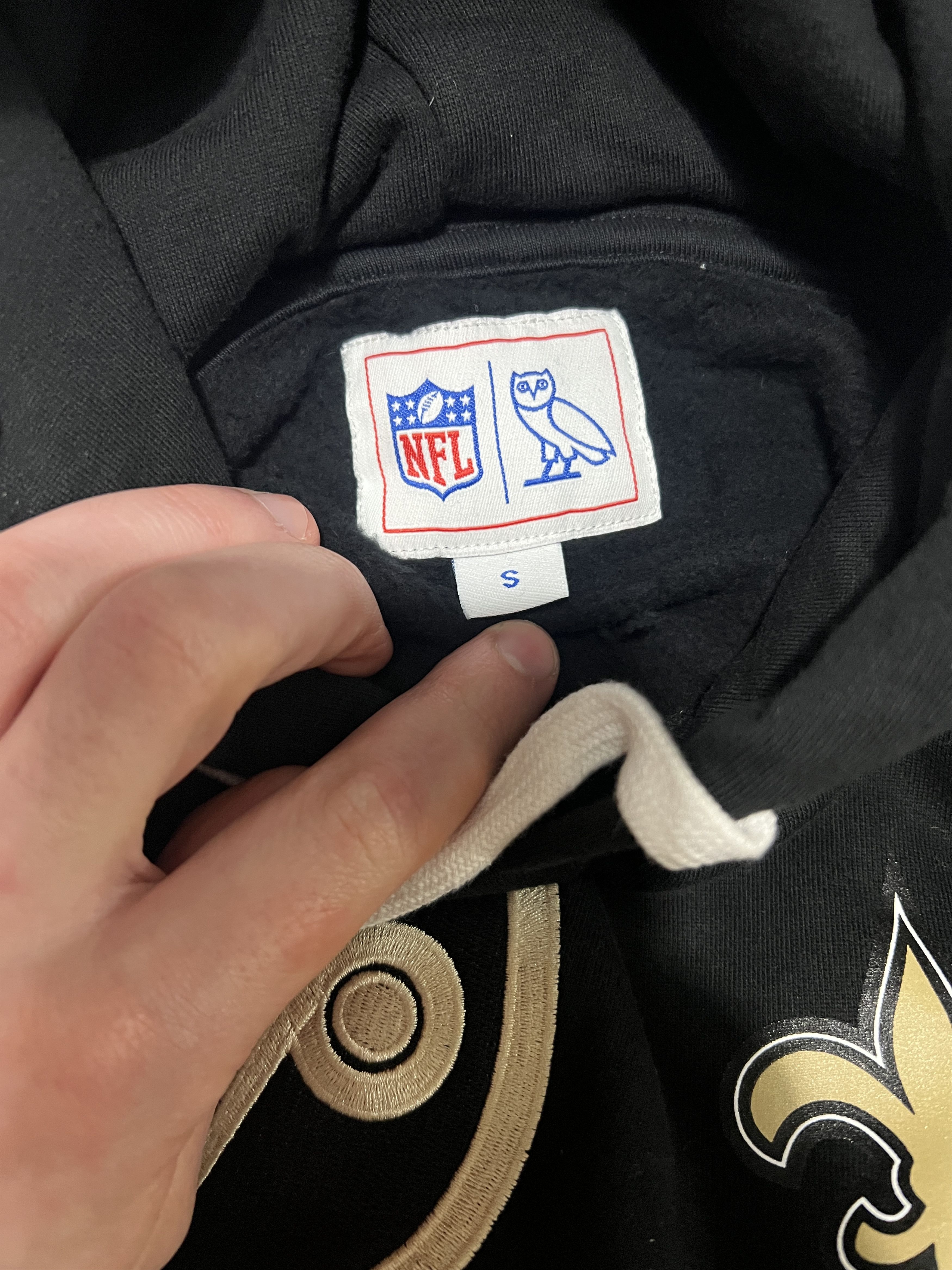 Drake OVO x NFL NEW ORLEANS SAINTS OG OWL HOODIE Size US S / EU 44-46 / 1 - 13 Thumbnail