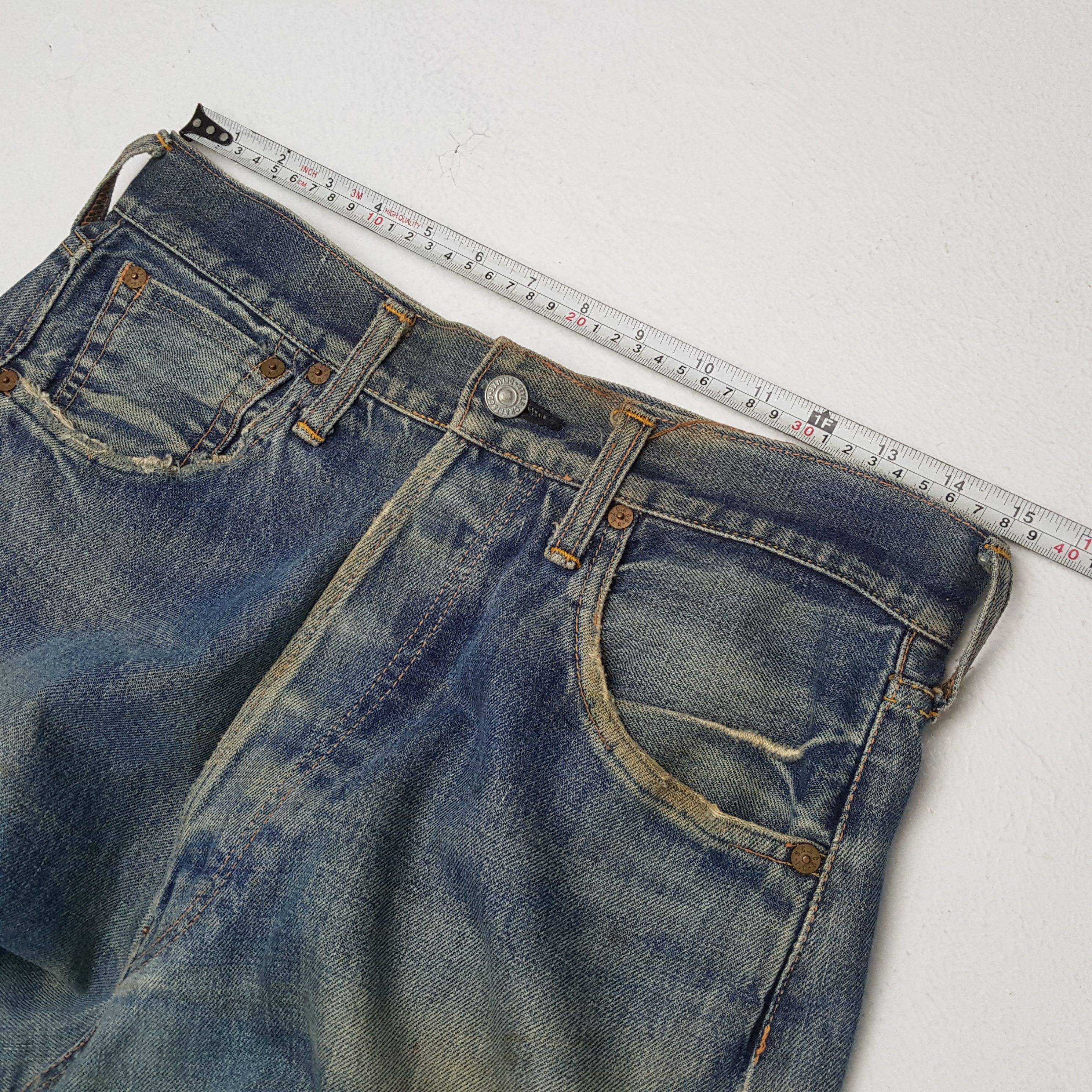Evisu × Japanese Brand × Vintage Vintage EVISU Japanese Brand Daicock Custom Style Jeans Size US 30 / EU 46 - 7 Thumbnail