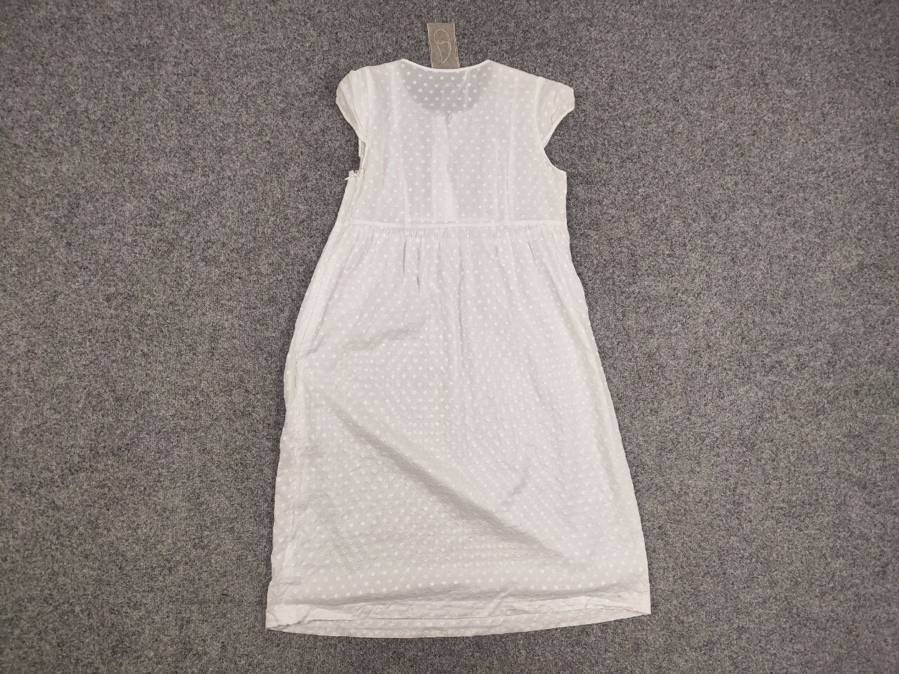 Japanese Brand Yangany Japan Made Design Light white Dress Size S / US 4 / IT 40 - 9 Thumbnail