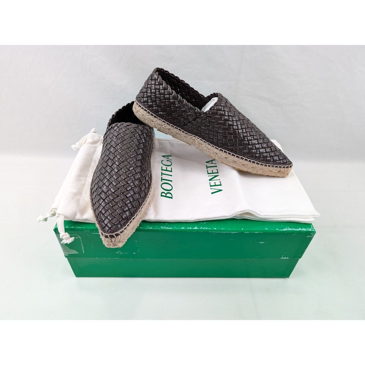 Bottega Veneta o1rshd1 Espadrilles Leather Tubular Nappa in Fondant Size US 8 / EU 41 - 18 Thumbnail