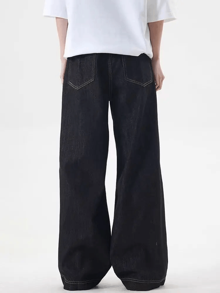 Jean × Vintage Street hip hop wash Y2K vintage baggy jeans Size US 32 / EU 48 - 5 Thumbnail