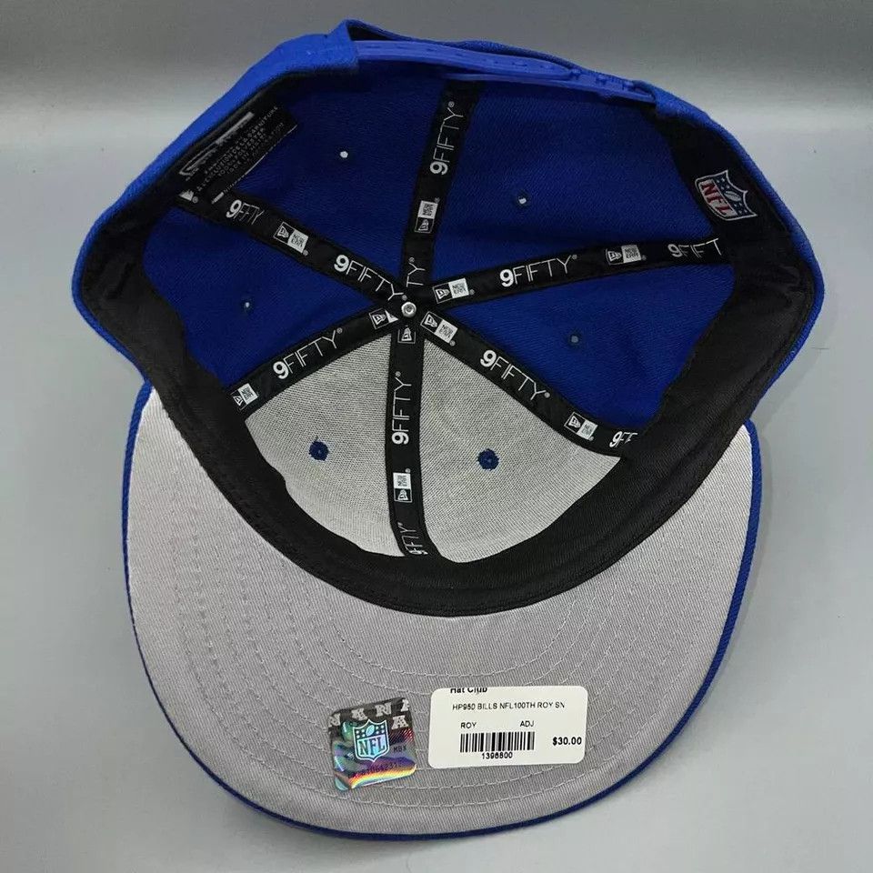 New Era Buffalo Bills Hat Men 9Fifty New Era NFL Snap Back Cap New Size ONE SIZE - 5 Thumbnail