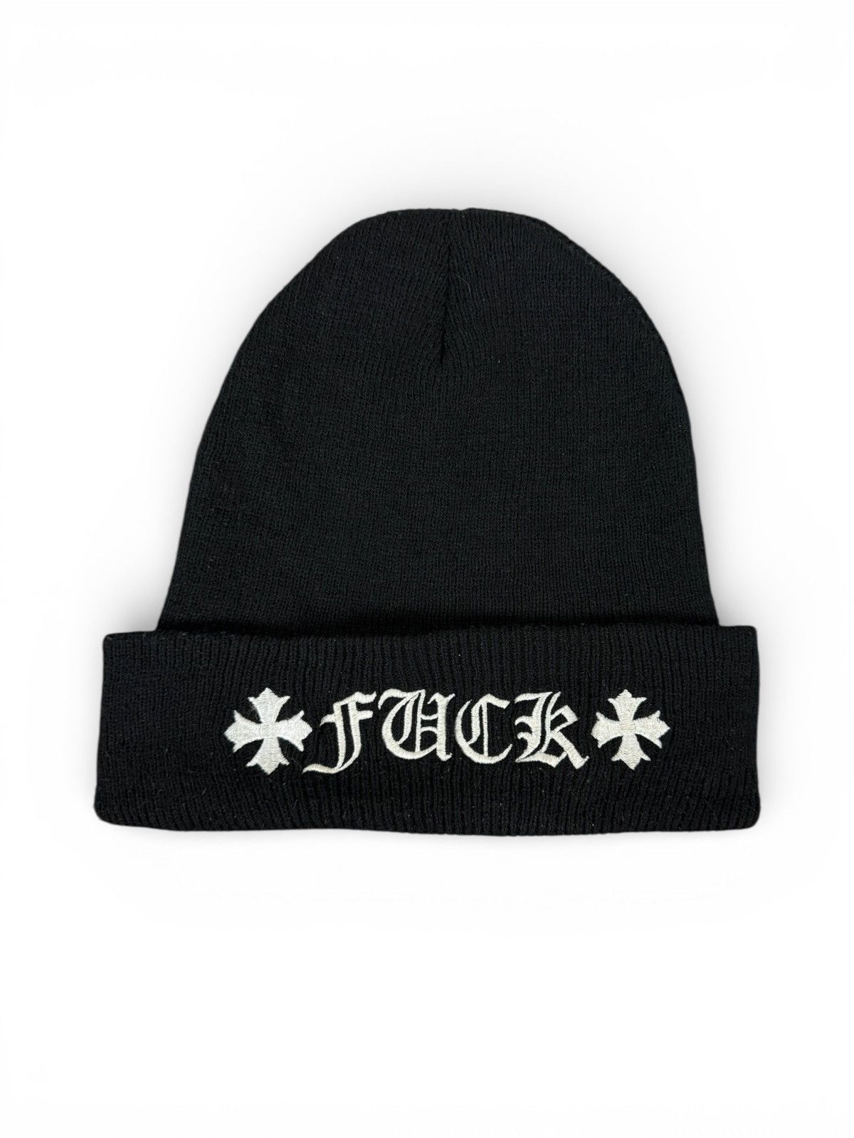 帽子 Chrome Hearts Fuck Beanie Chrome Hearts Fuck Beanie | Grailed