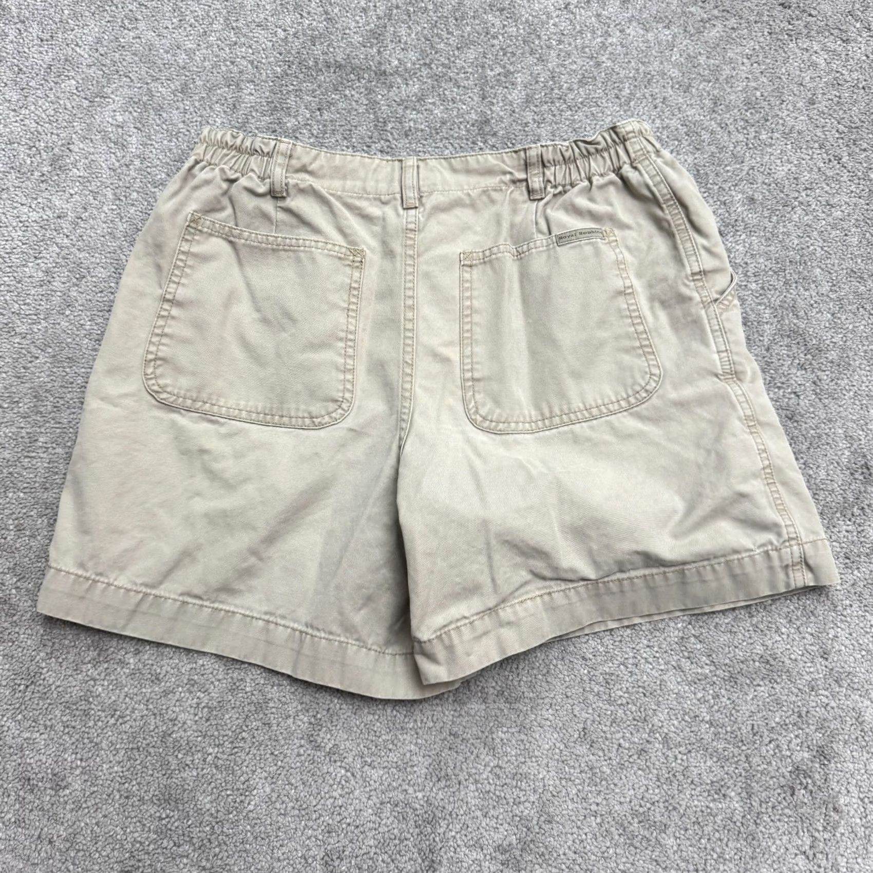 Royal Robbins VINTAGE Royal Robbins Billy Goat Pleated Front Canvas Bermuda Shorts Women 8 Khaki Brown Size 30" / US 8 / IT 44 - 2 Thumbnail