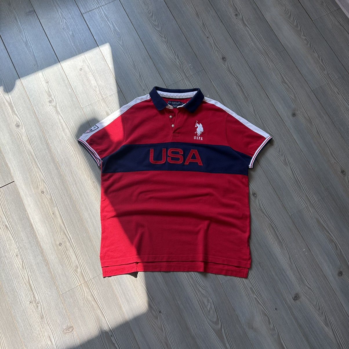U.S. Polo Assn. US Polo Ralph Lauren USA Chief Keef Style Polo Shirt Size US XL / EU 56 / 4 - 9 Thumbnail