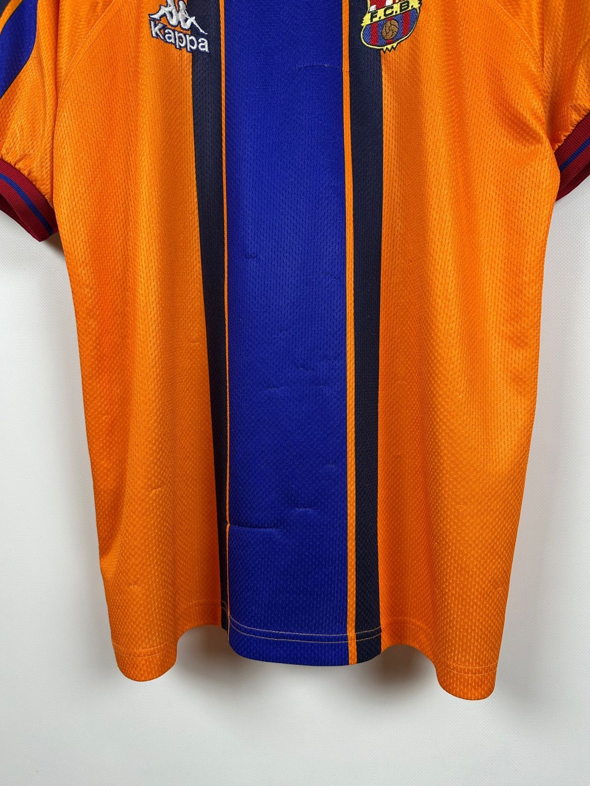 Kappa × Vintage 1997/98 Vintage Kappa FC Barcelona Away Soccer Jersey Size US M / EU 48-50 / 2 - 8 Thumbnail