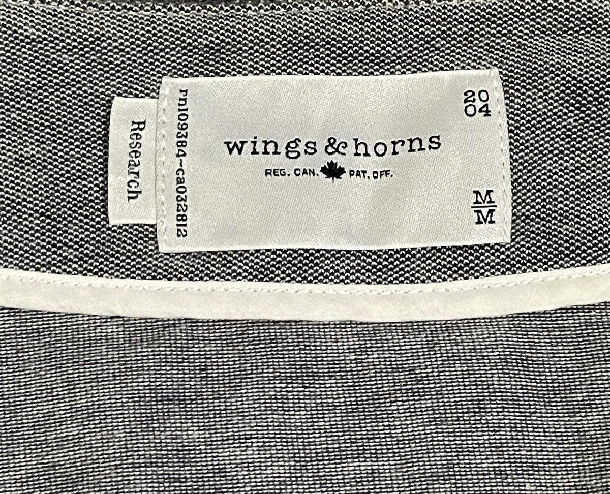 Wings + Horns Wing + Horns Grey Research Cardigan Size US M / EU 48-50 / 2 - 8 Thumbnail