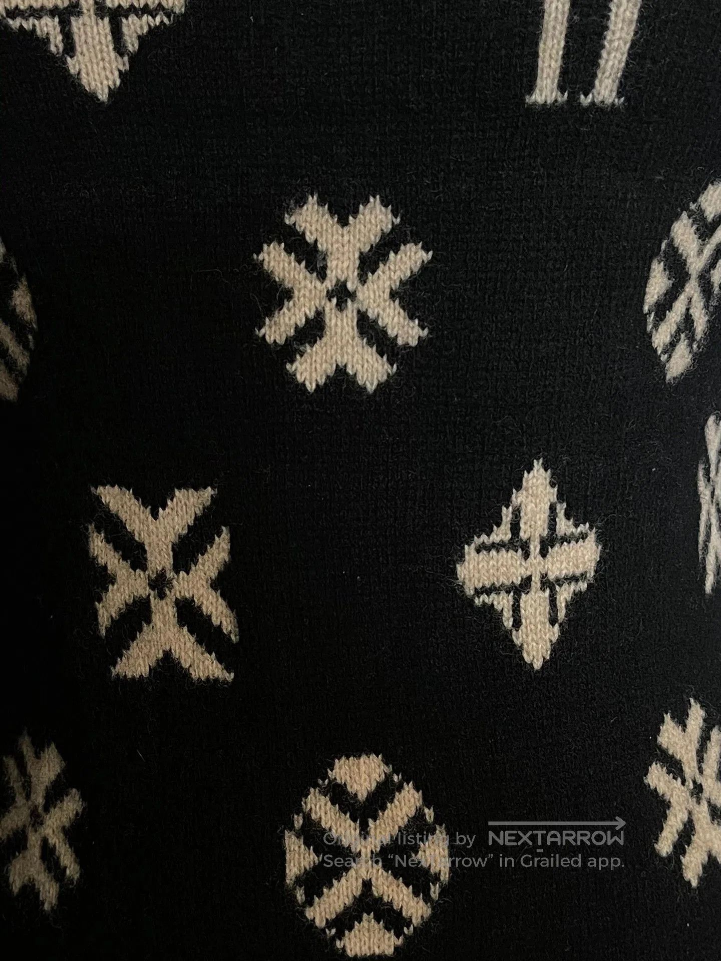 Yohji Yamamoto Yohji Yamamoto 07FW LV Parody Sweater. Size M / US 6-8 / IT 42-44 - 4 Thumbnail