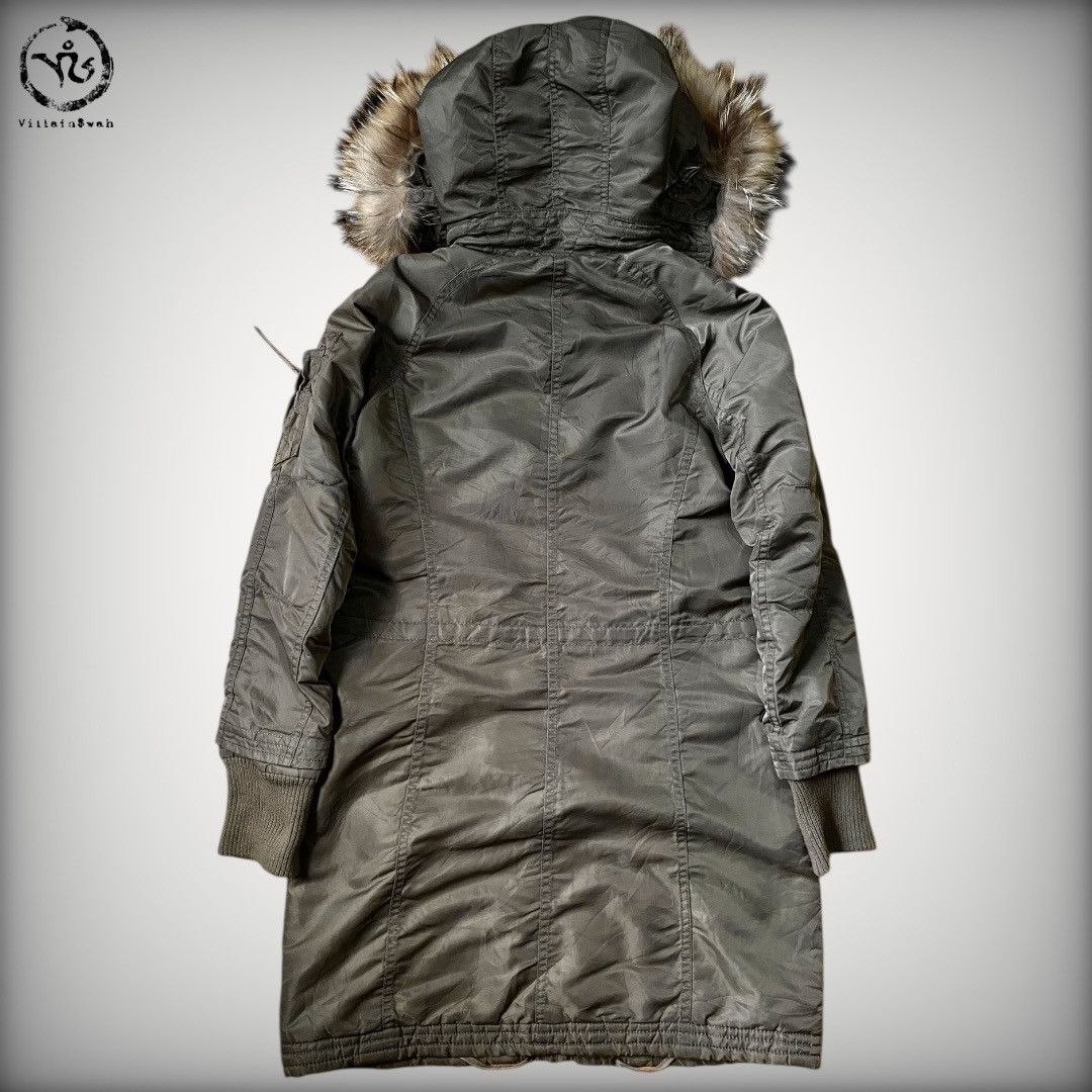 GOA Goa Raccoon Fur Long Jacket | Grailed