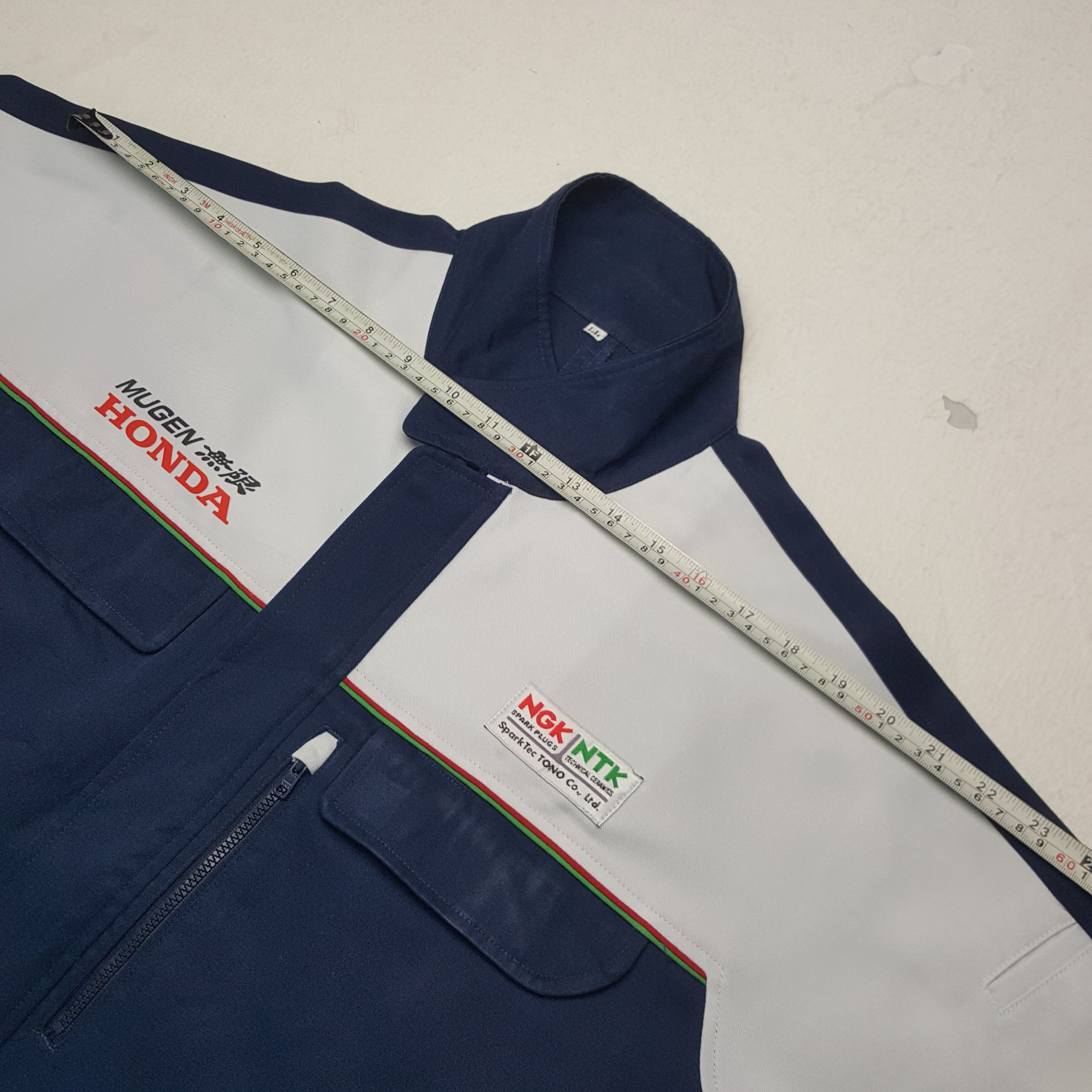 Honda × Japanese Brand × Vintage Vintage Mugen Honda Racing Custom Japan Uniform Jacket Size US XL / EU 56 / 4 - 6 Thumbnail