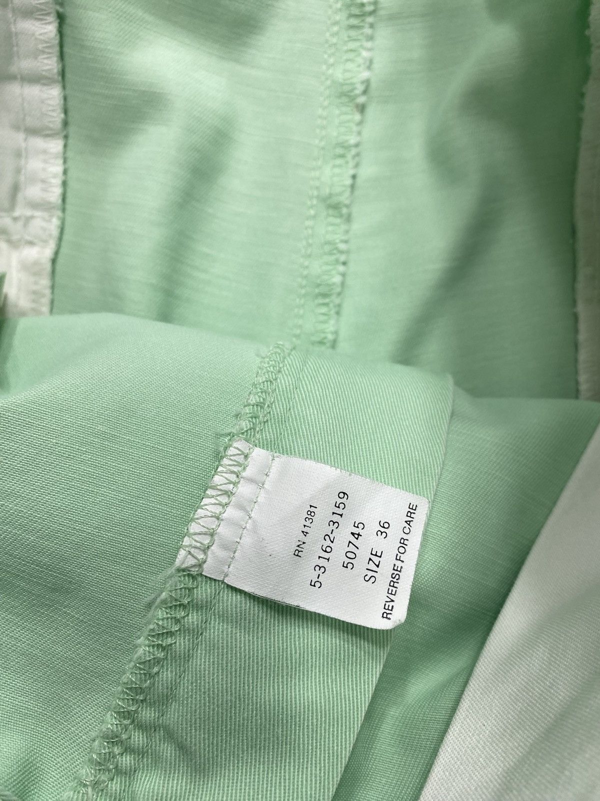 Polo Ralph Lauren 90’s Vintage Polo Ralph Lauren Mint Green Chino Shorts Size US 36 / EU 52 - 3 Thumbnail
