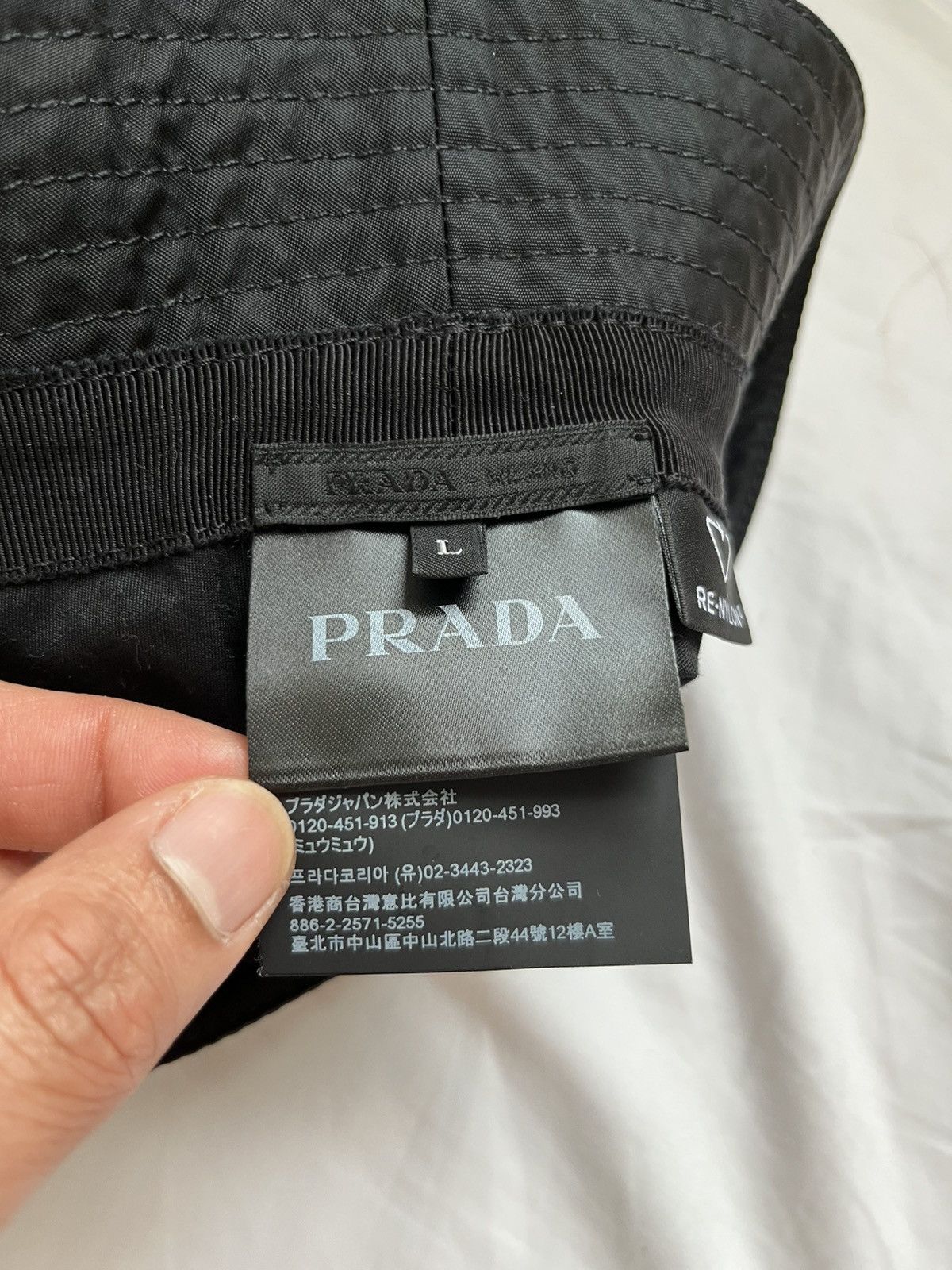 Prada Prada re nylon bucket hat Size ONE SIZE - 7 Thumbnail