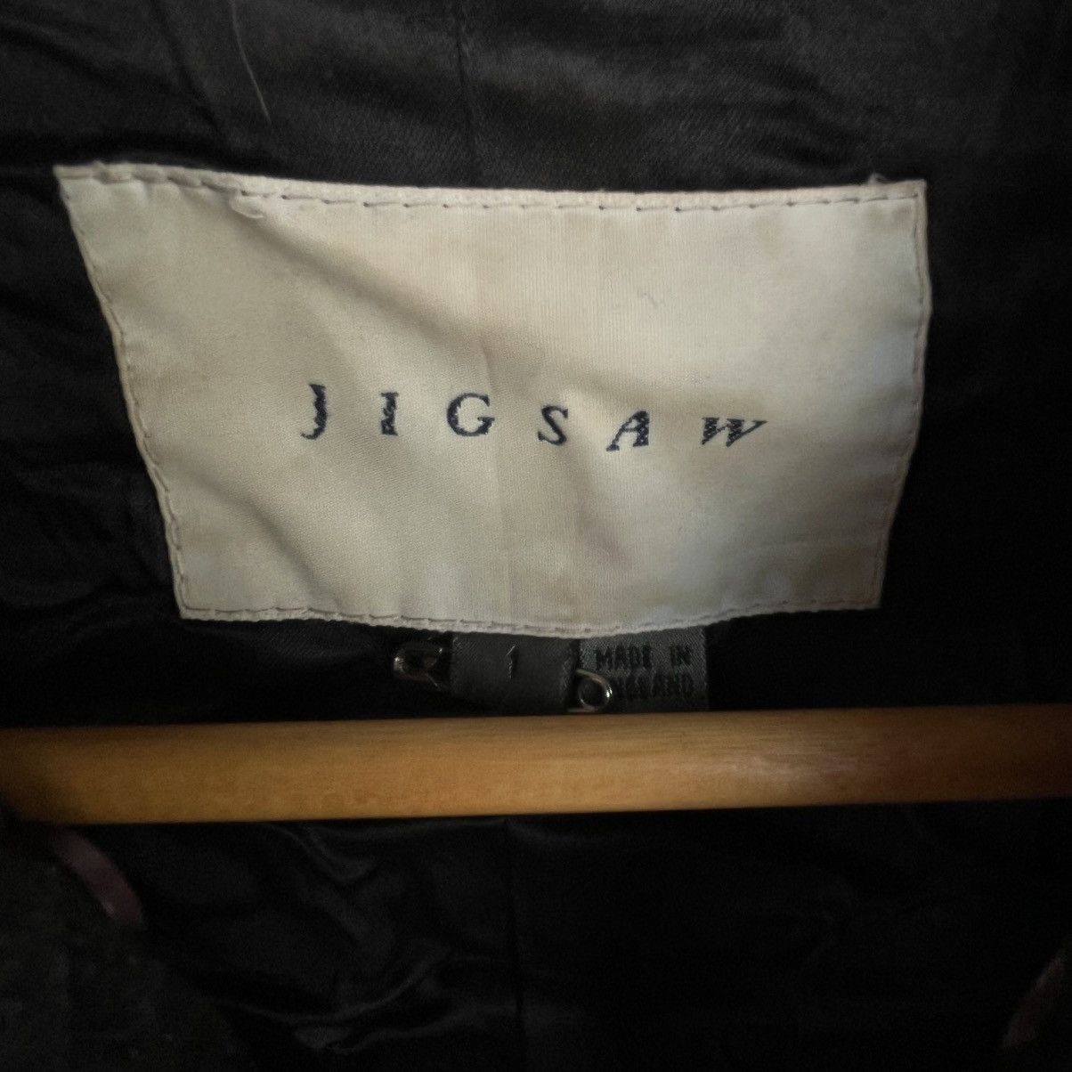 Other Vintage Jigsaw Black Suede Jacket With Zip Pockets Size L Size US L / EU 52-54 / 3 - 5 Thumbnail
