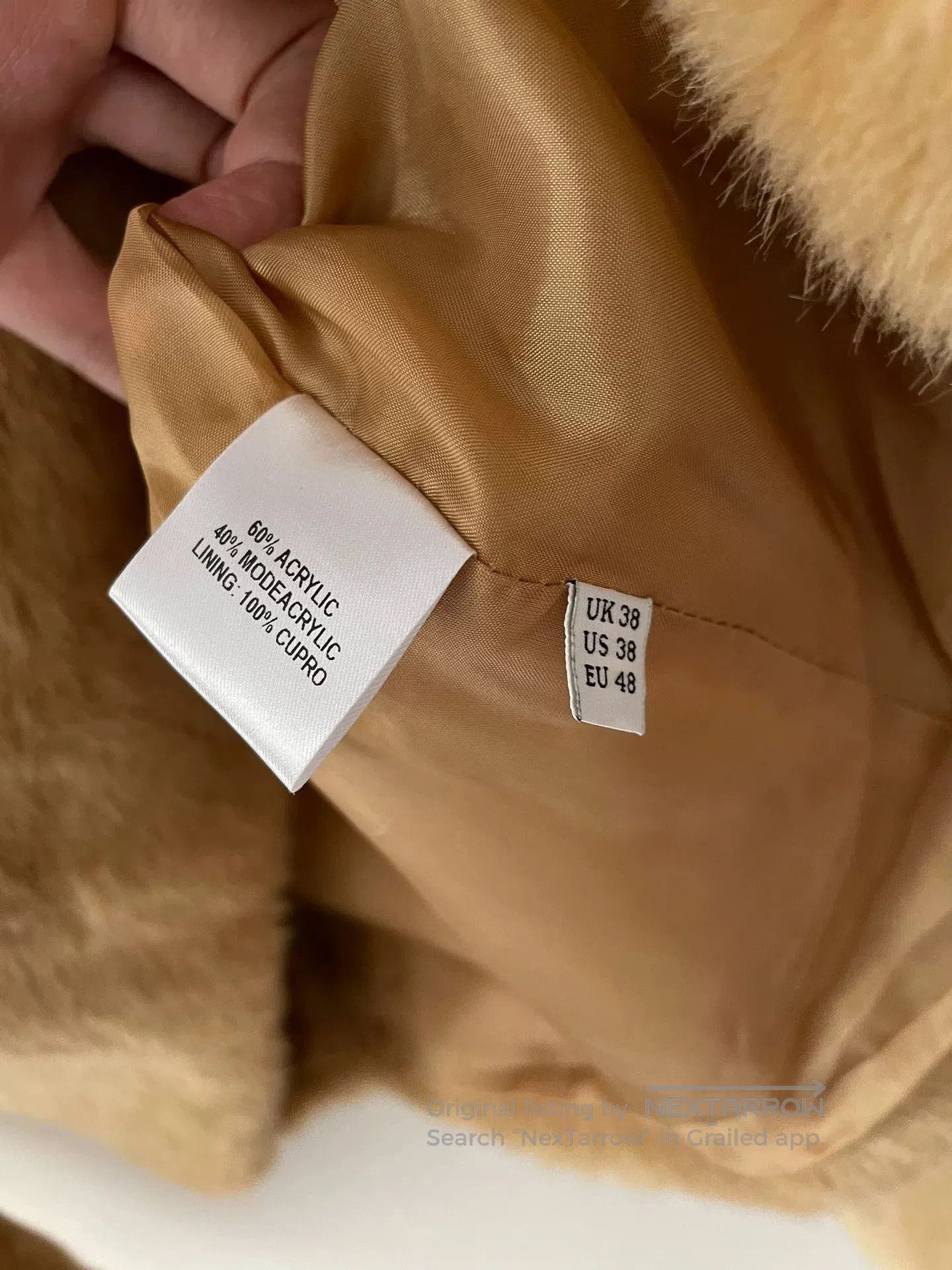 JW Anderson JW Anderson Faux Fur Coat. Size S / US 4 / IT 40 - 4 Thumbnail