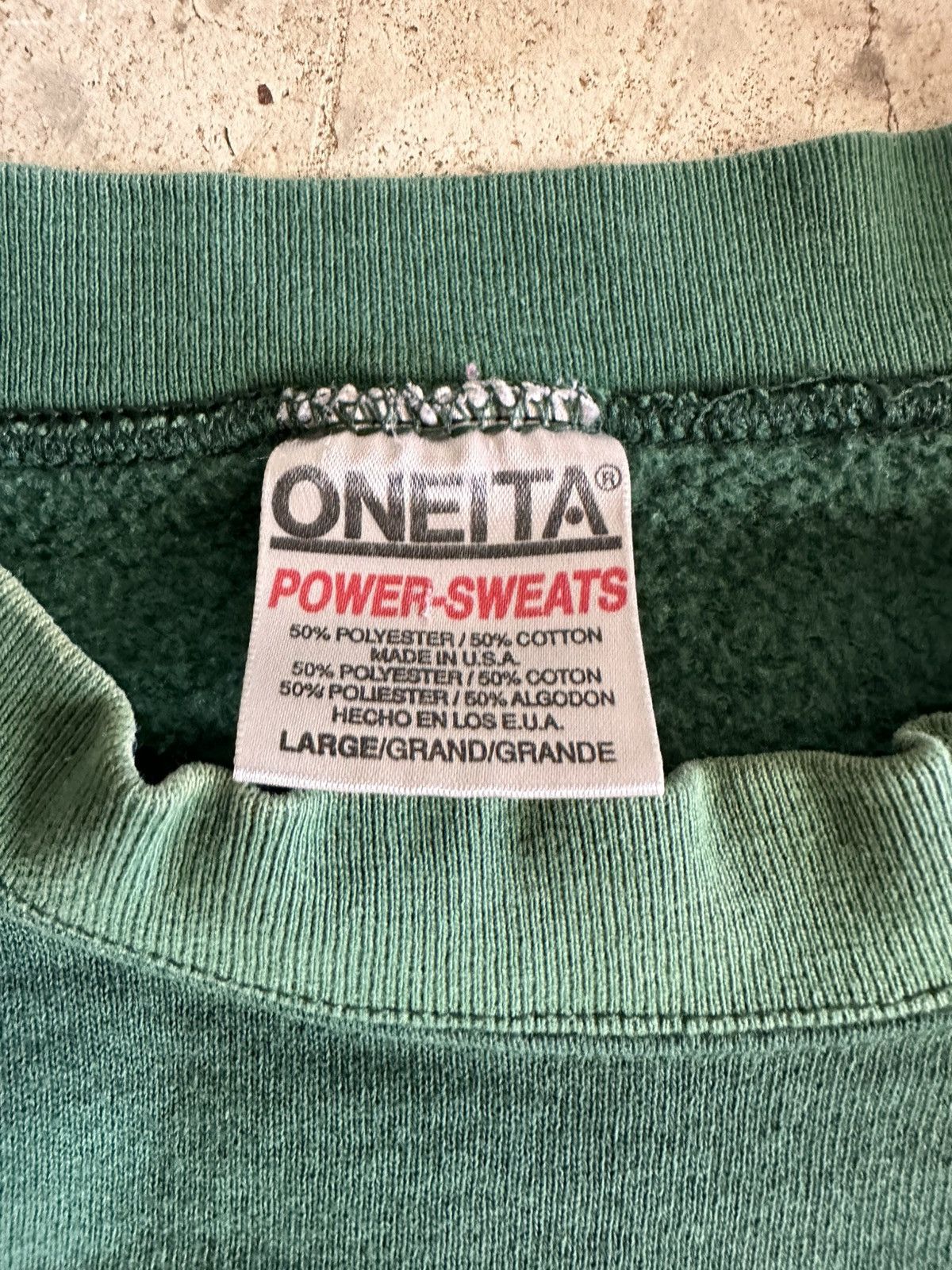Designer × Vintage 90s Happy Holidays Christmas Elf Sweatshirt Size US L / EU 52-54 / 3 - 3 Thumbnail