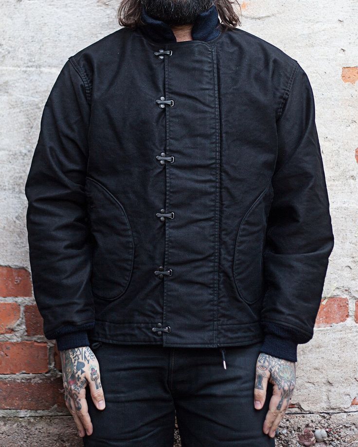 Mister Freedom Very Rare🔥 Mister Freedom N-1H Navy Deck Hook Jacket Size US M / EU 48-50 / 2 - 1 Thumbnail