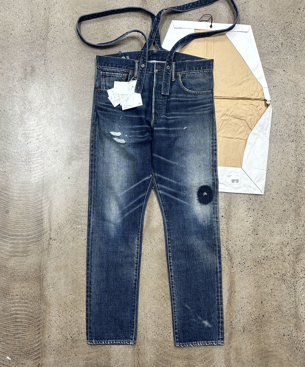 Visvim Visvim 20aw Social Sculpture 15 Damaged-21 15D21 Size US 34 / EU 50 - 1 Thumbnail