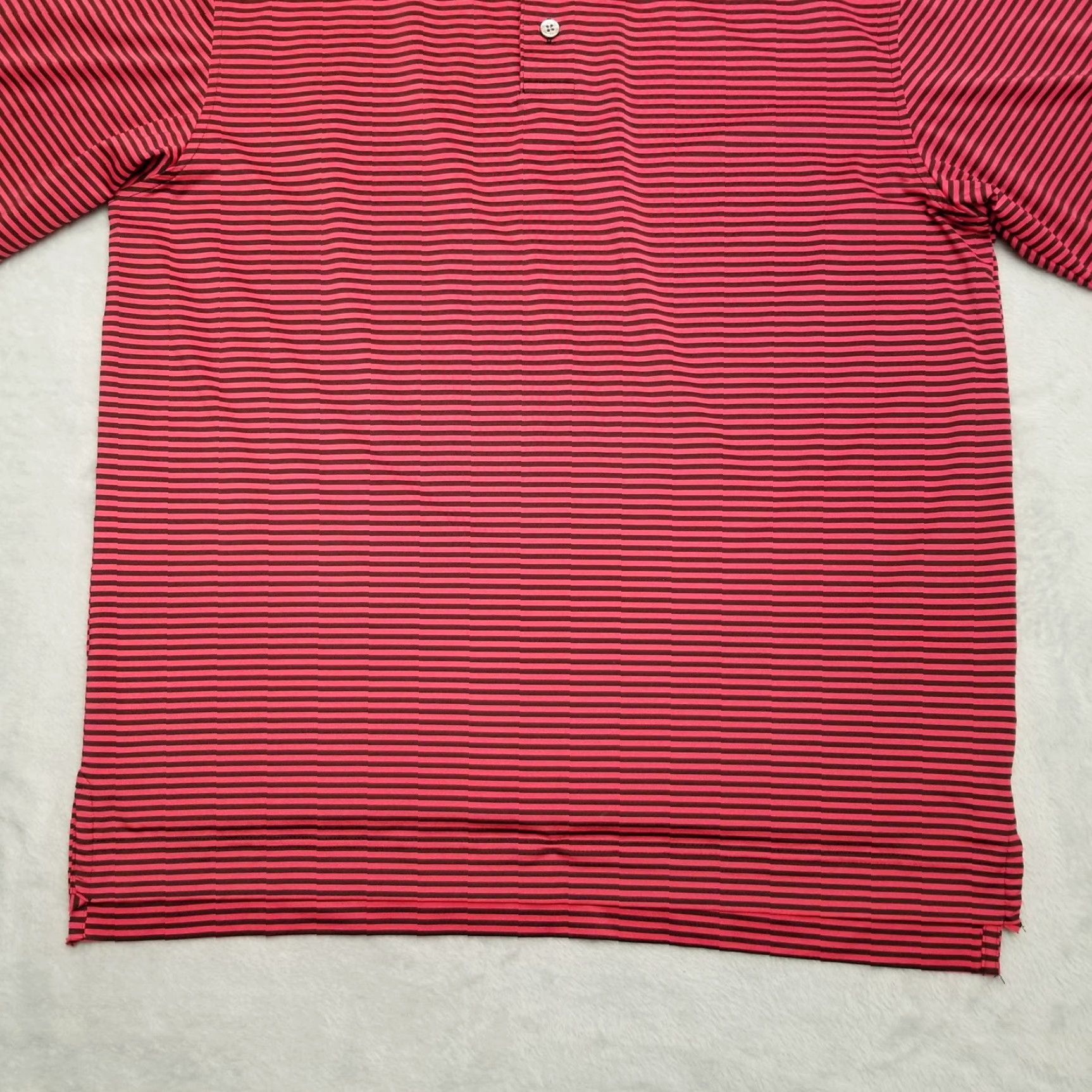 Footjoy FootJoy Polo Shirt Men M Red Black Striped Golf Performance Missoula Club Shirt Polo Golf Performance FootJoy Mens M Red Striped Polo Missoula Club Size US M / EU 48-50 / 2 - 3 Thumbnail
