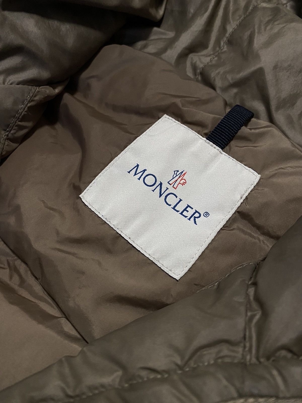 Vintage Moncler Nantesfur Giubbotto Down Puffer Jacket Parks