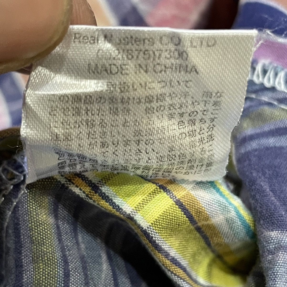 Japanese Brand Multicolor Patchwork Flannel Snap American Gambler Masters Size US XXL / EU 58 / 5 - 9 Thumbnail