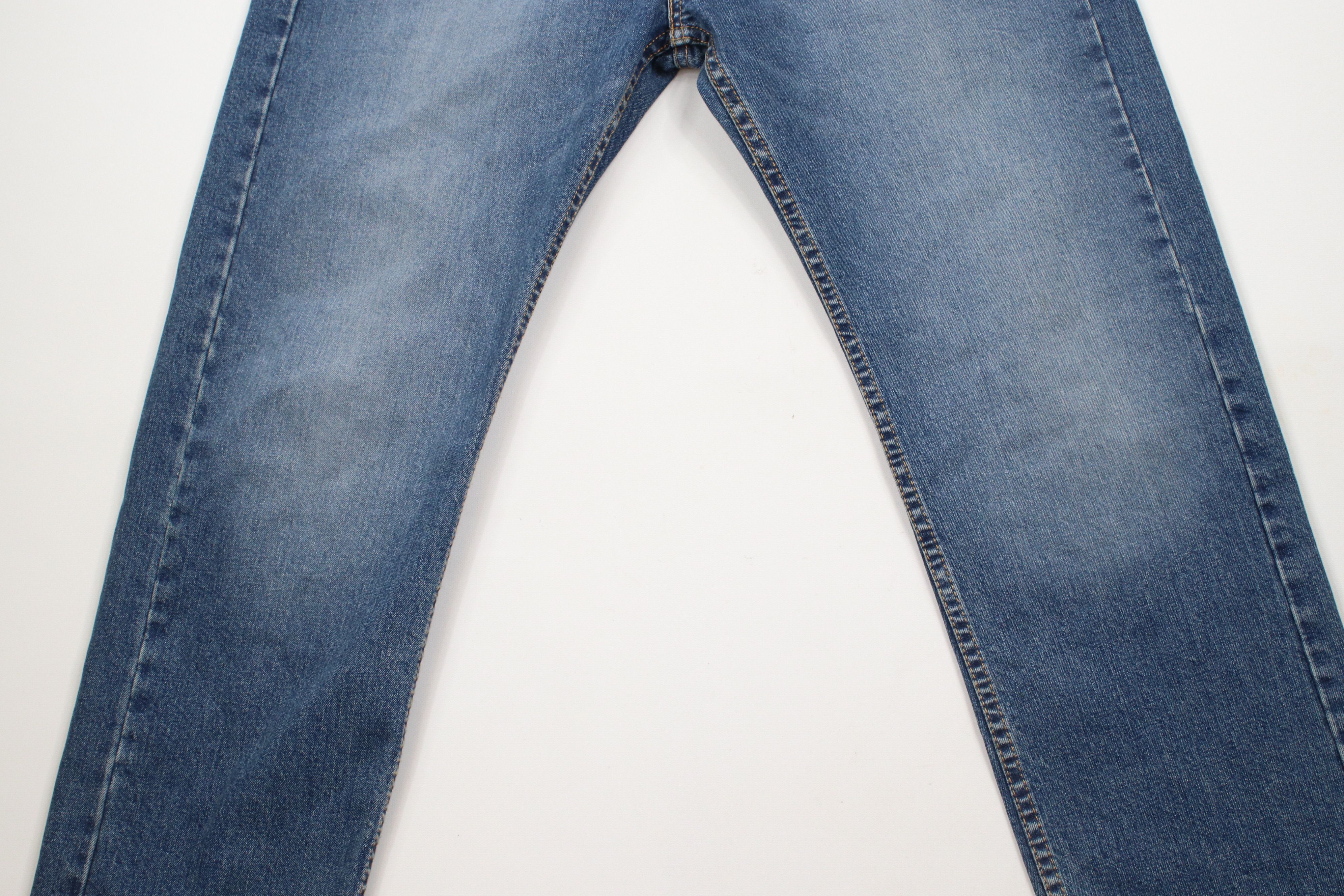 Levi's × Vintage Vintage Y2K Levis 505 Stretch Regular Fit Denim Jeans Blue Size US 34 / EU 50 - 3 Thumbnail