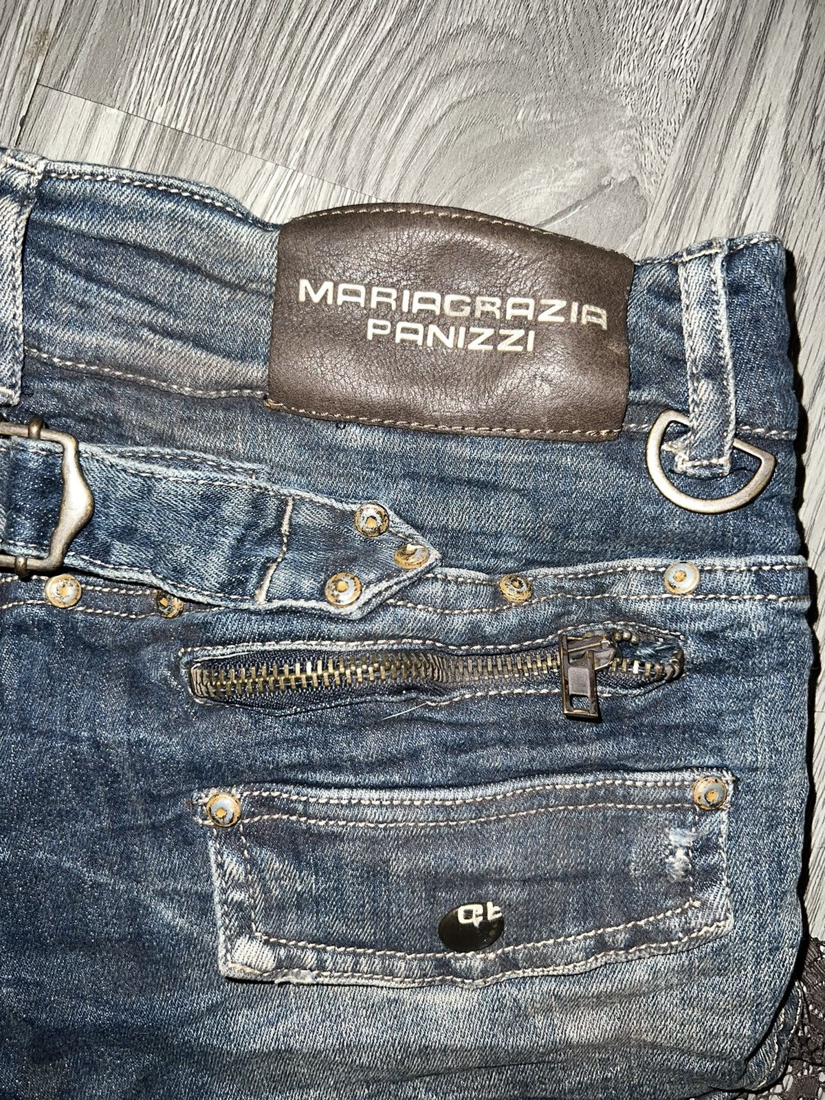 Seditionaries Rare MARIAGRAZIA PANIZZI micro shorts ☠️👾 Size 25" / US 0 / IT 36 - 12 Thumbnail