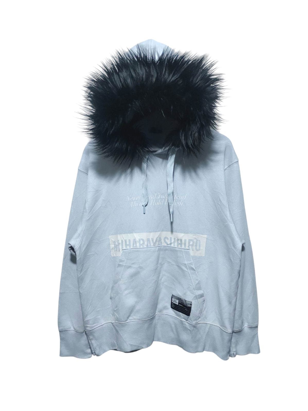 Maison MIHARA YASUHIRO Miharayasuhiro GU Fur Hoodie if6was9 LGB style Size US M / EU 48-50 / 2 - 1 Thumbnail