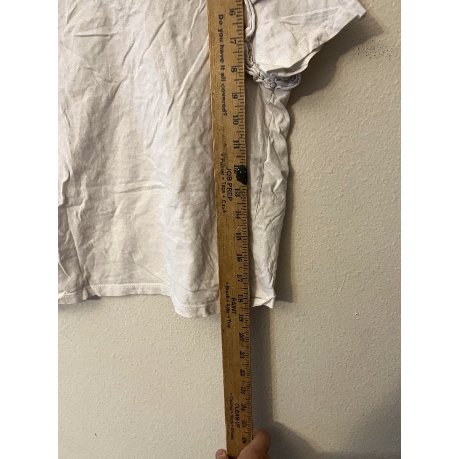Zara VINTAGE Zara White Ruffle Sleeve T-Shirt Women’s Size Small Cotton Crew Neck Solid Casual Size S / US 4 / IT 40 - 4 Thumbnail
