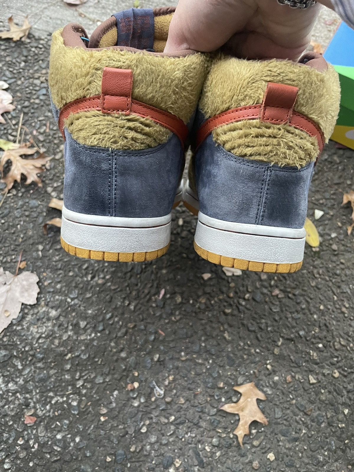 Nike Nike SB Dunk High Papa Bear sz 9 2006 Size US 9 / EU 42 - 5 Thumbnail