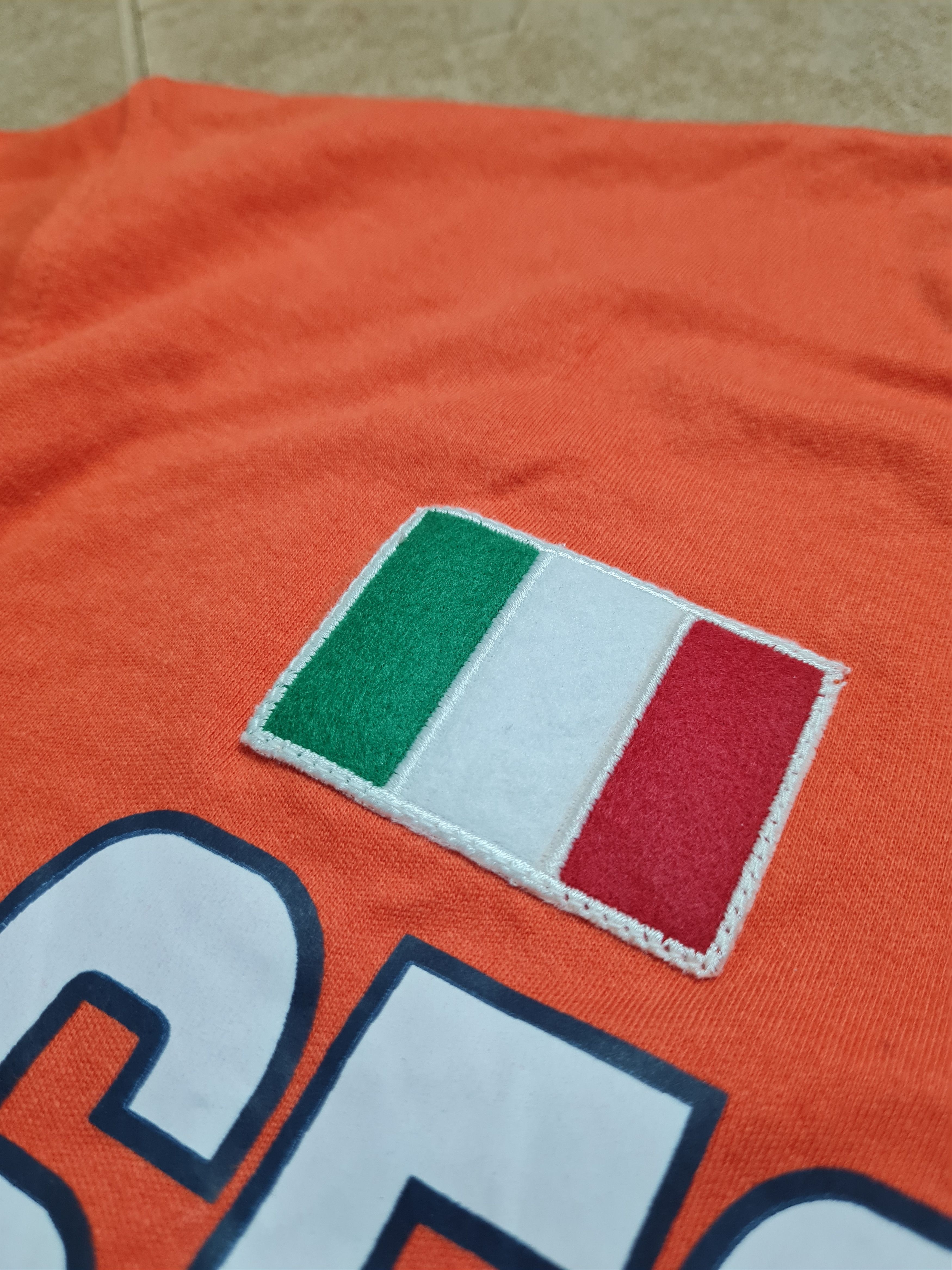 Kappa Vintage Kappa Sestriere Mens Orange Big Logo Long Sleeve Size US XL / EU 56 / 4 - 10 Thumbnail