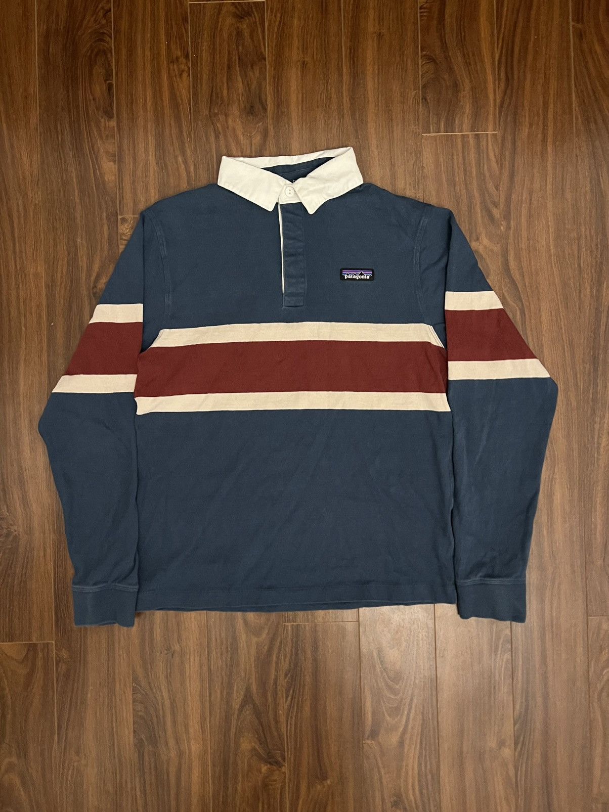 Patagonia Patagonia Striped Rugby Polo / Sweatshirt Size US XS / EU 42 / 0 - 1 Thumbnail