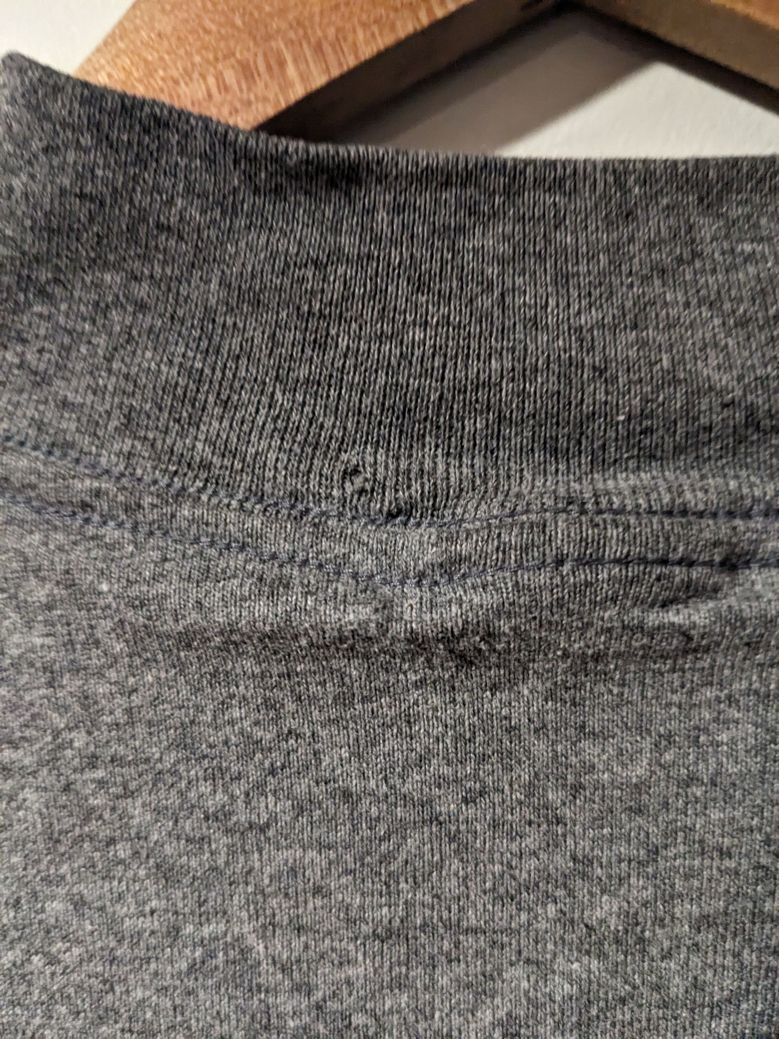 Nike × Vintage Vintage 90s Nike Swoosh X-Large Long-Sleeve Turtle Neck Size US XL / EU 56 / 4 - 4 Thumbnail