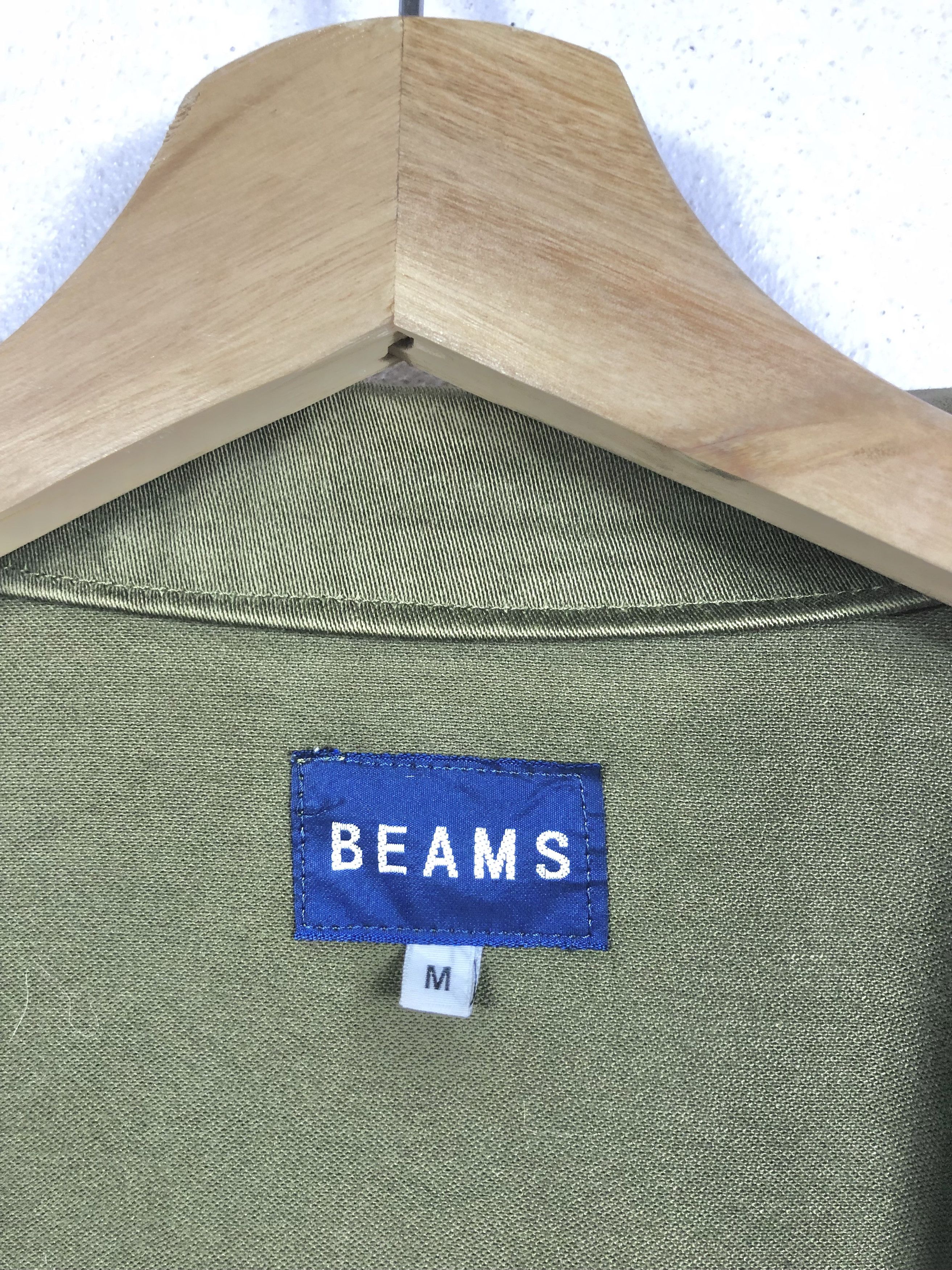 Beams Japan Rare Beams Japan Military Style Zipper Jacket Size US M / EU 48-50 / 2 - 10 Thumbnail