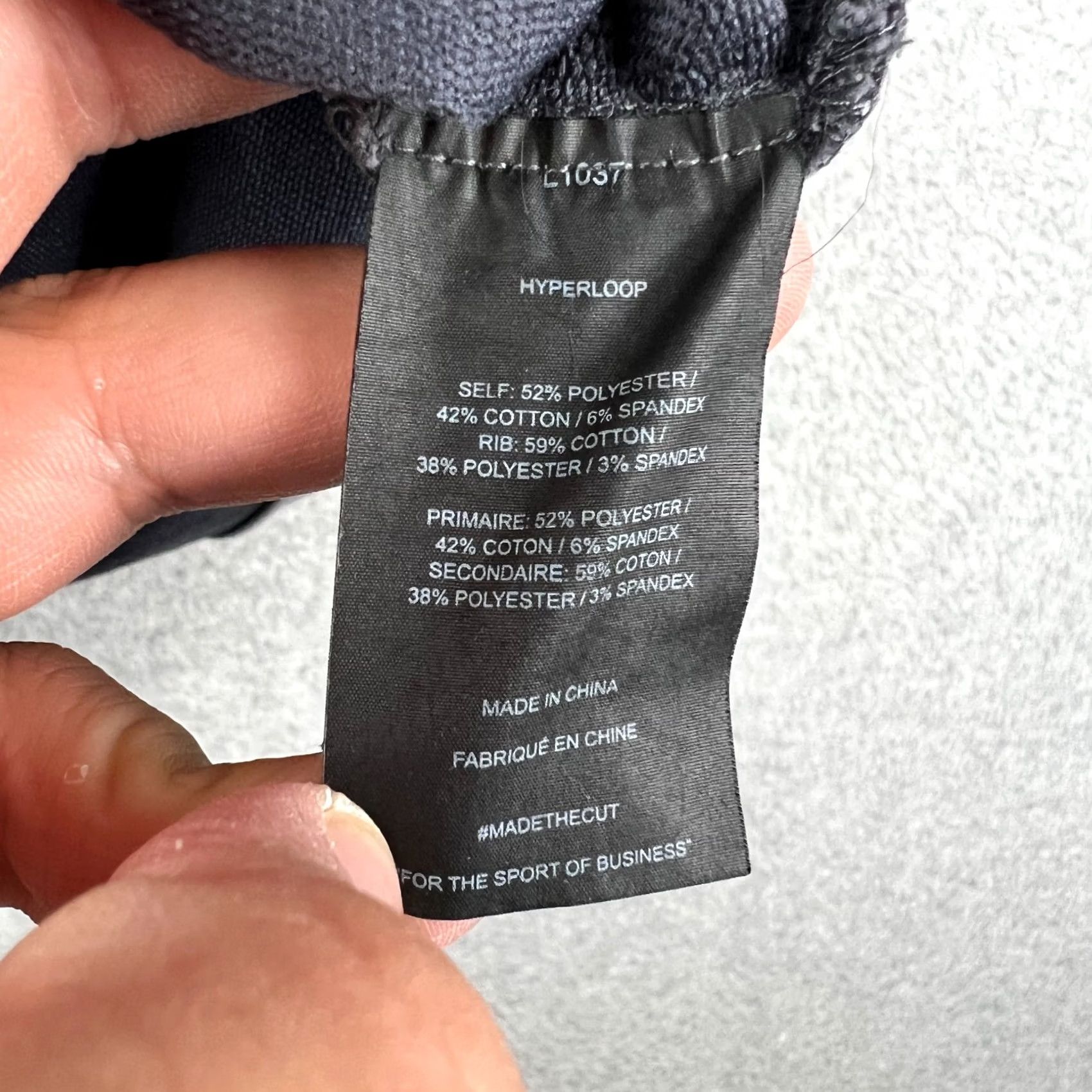 UES Clothing Cuts Clothing Shirt Mens XL Gray Hyperloop Split Hem Sweatshirt Pullover Crew Grey Active Size US XL / EU 56 / 4 - 4 Thumbnail