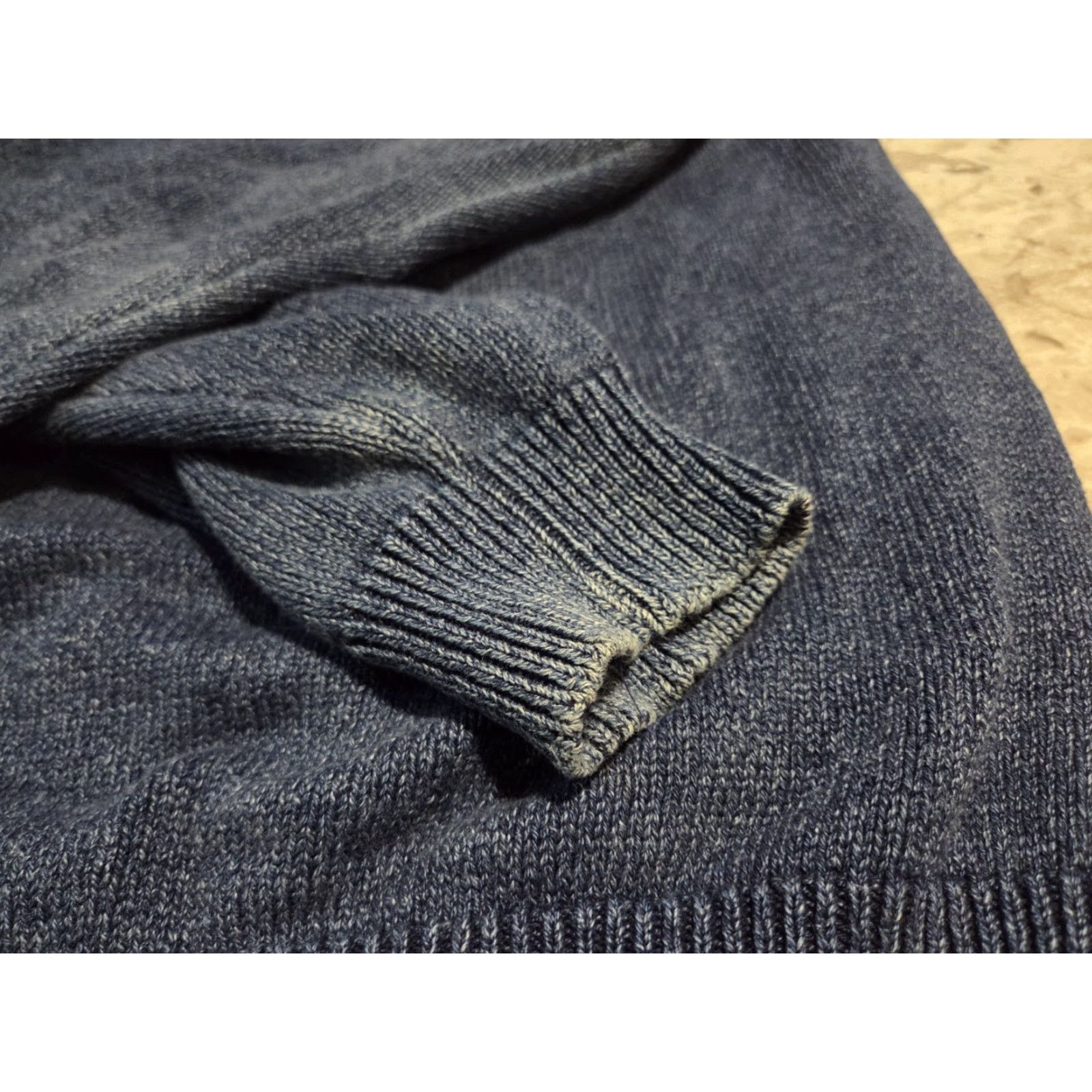 Vintage Blue Willi’s Sweater 1/4 Snap Pullover Men L Blue Made in Denmark Size Large Heavy Size US L / EU 52-54 / 3 - 6 Thumbnail