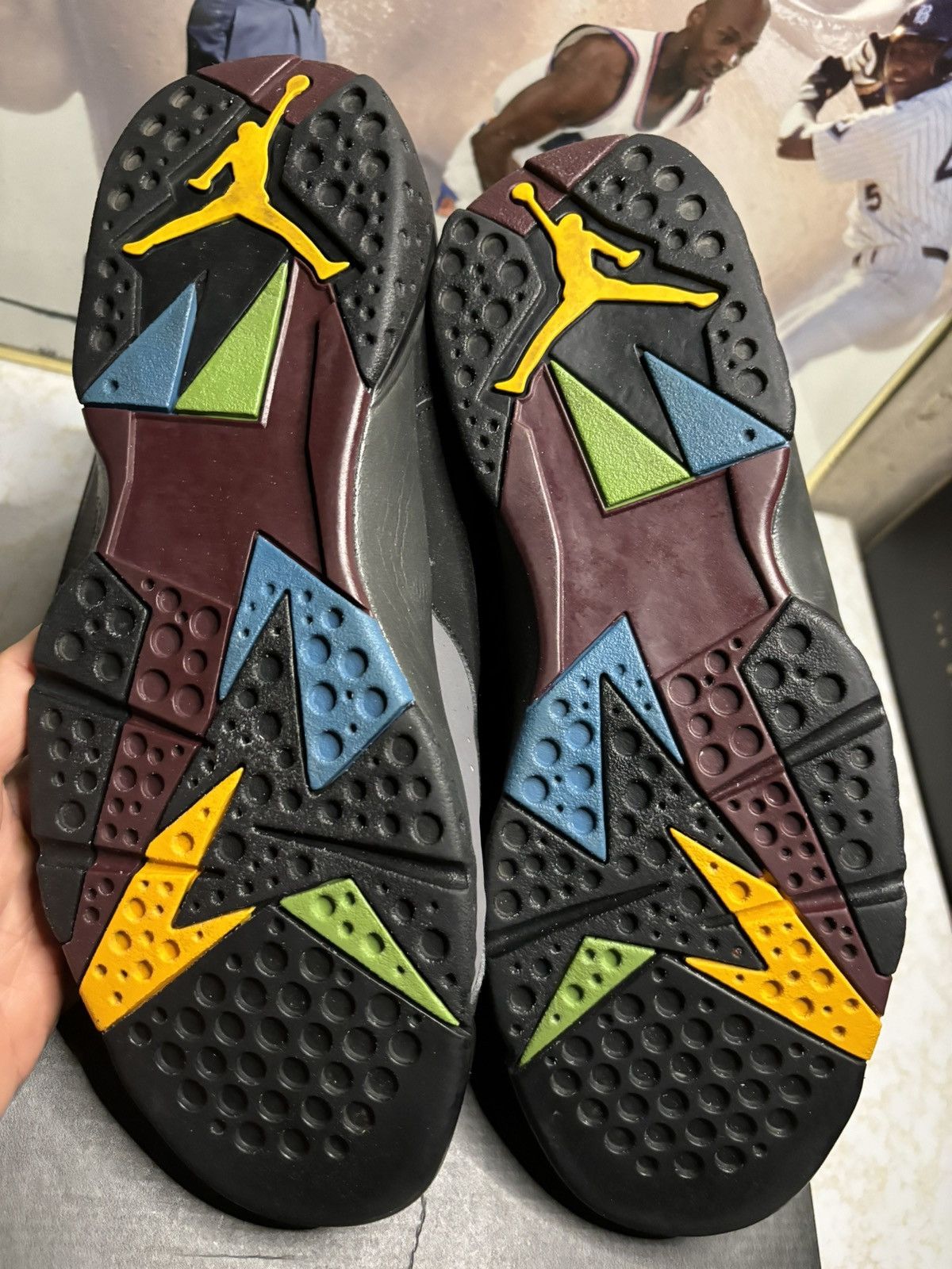 Jordan Brand Air Jordan 7 Retro 2015 Bordeaux 2015 Size US 11.5 / EU 44-45 - 5 Thumbnail