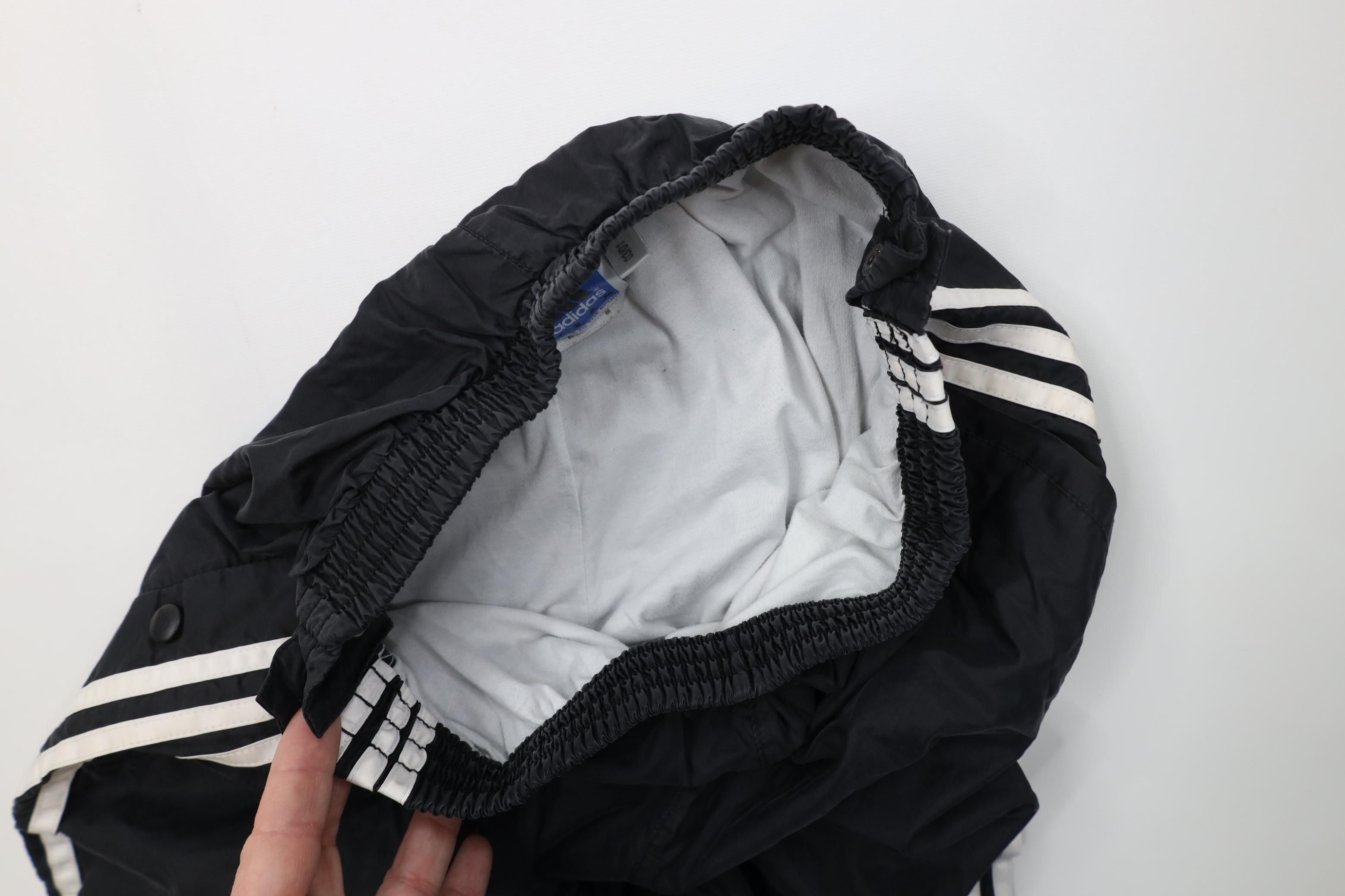 Adidas Vintage Y2K 2001 Adidas Tearaway Windbreaker Pants Black Size US 34 / EU 50 - 11 Thumbnail