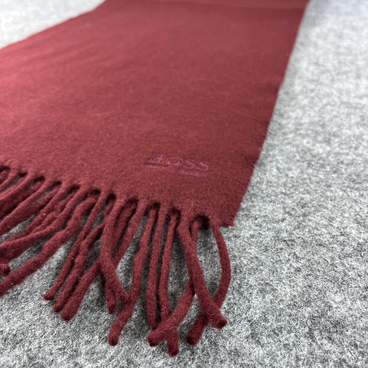 Hugo Boss × Vintage Hugo Boss Scarf / Muffler / Neckwear T1444 Size ONE SIZE - 7 Thumbnail