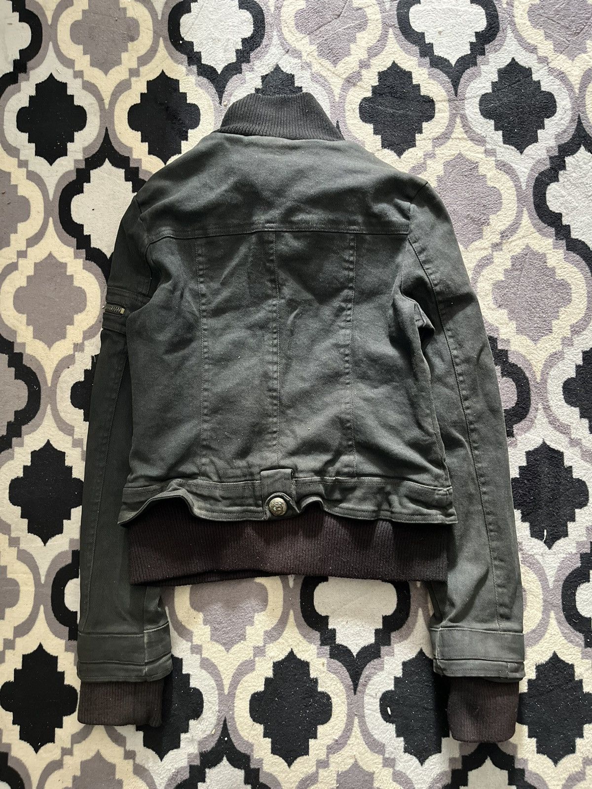Isamu Katayama Backlash Vintage neb girl waxed jacket Size US M / EU 48-50 / 2 - 2 Thumbnail