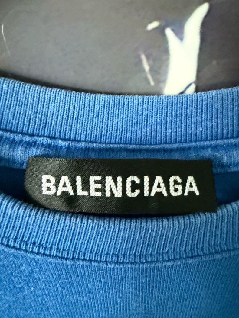 Balenciaga Balenciaga Logo Printed Crew Neck Short Sleeve T-Shirt Reg Size US S / EU 44-46 / 1 - 3 Thumbnail