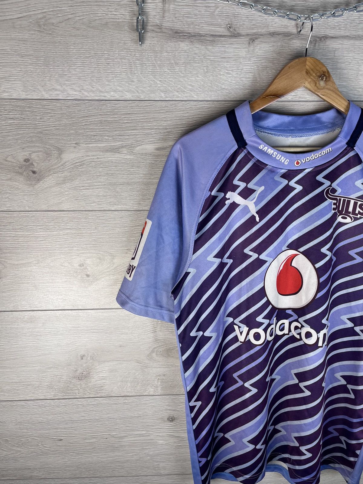 Puma Vintage men’s rugby jersey Puma Bulls Vodafone super rugby Size US L / EU 52-54 / 3 - 2 Thumbnail
